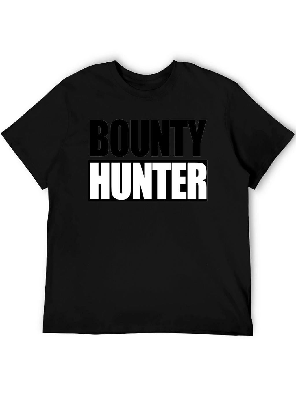 Bounty Hunter Black T-Shirt - Bold Graphic Tee