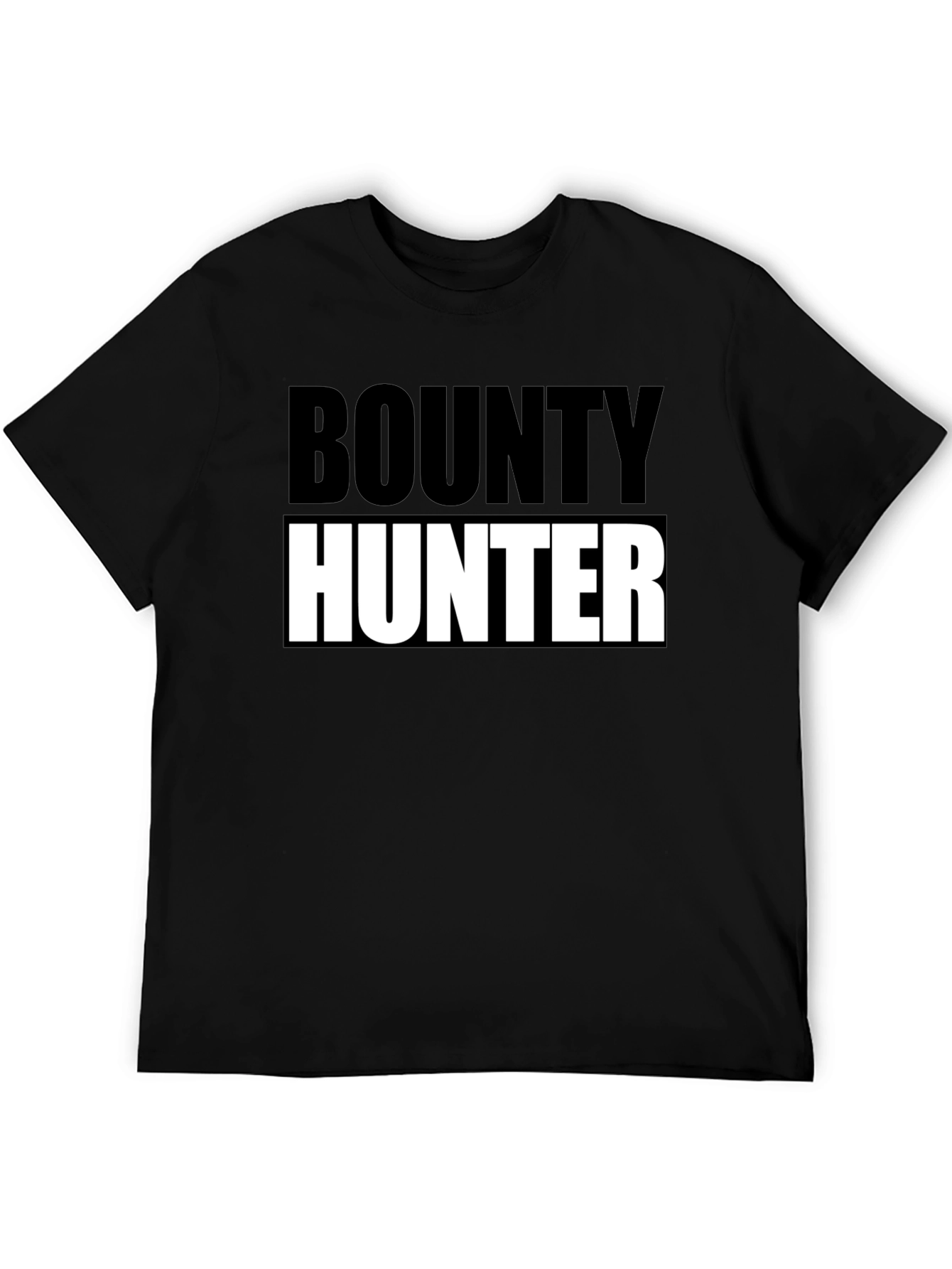 Bounty Hunter Black T-Shirt - Bold Graphic Tee