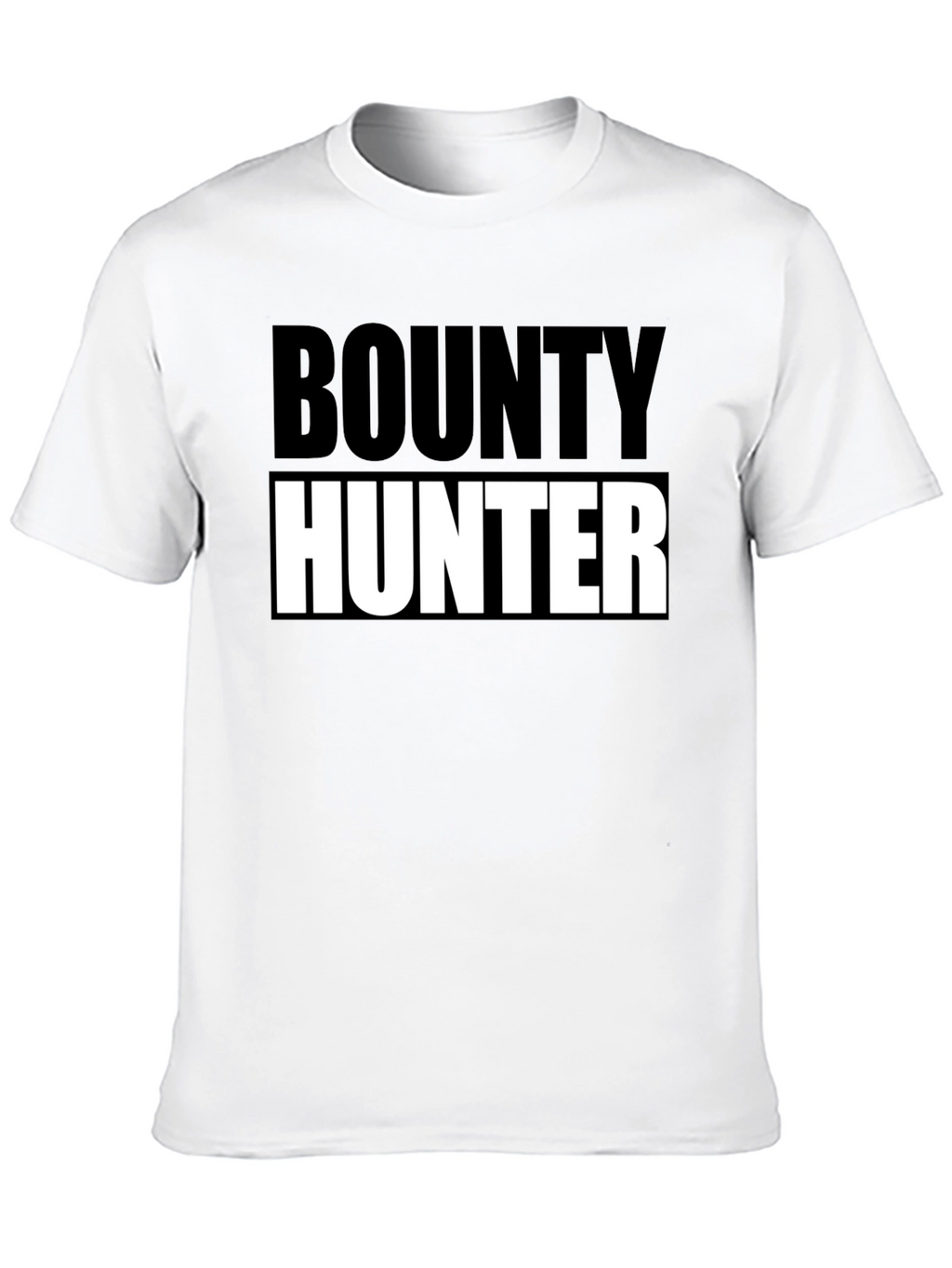 Bounty Hunter Black T-Shirt - Bold Graphic Tee