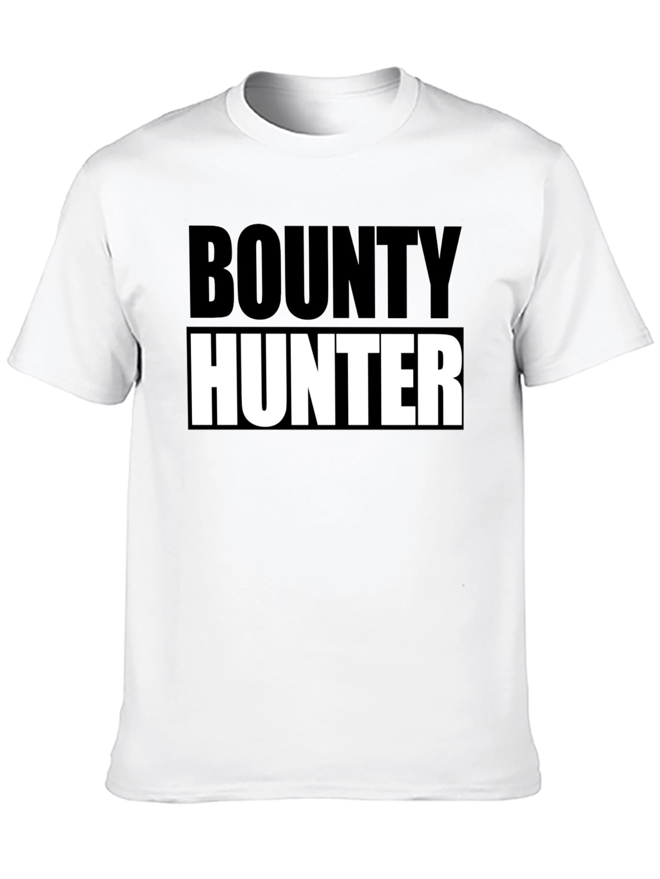 Bounty Hunter Black T-Shirt - Bold Graphic Tee