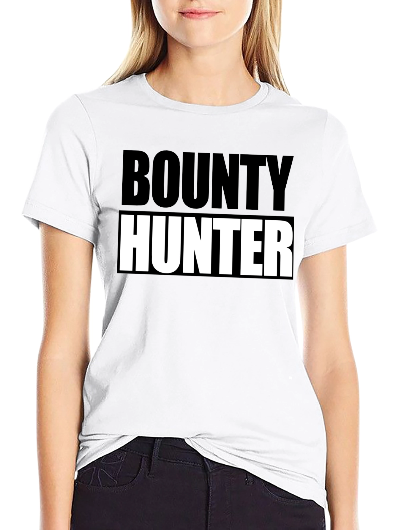 Bounty Hunter Black T-Shirt - Bold Graphic Tee