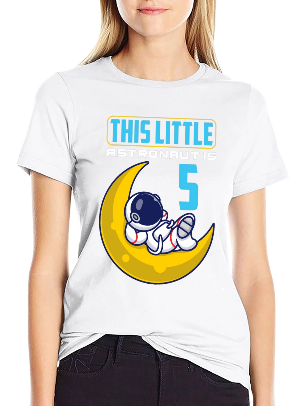 Astronaut 5th Birthday T-Shirt