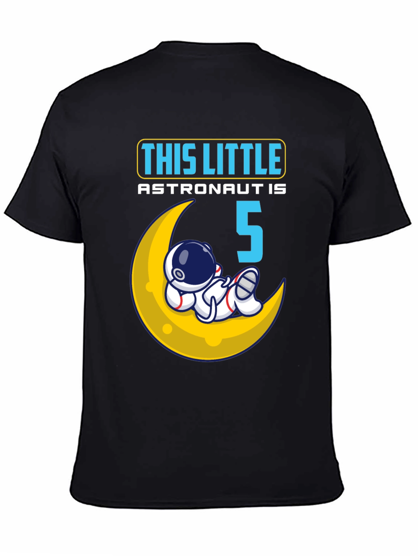 Astronaut 5th Birthday T-Shirt