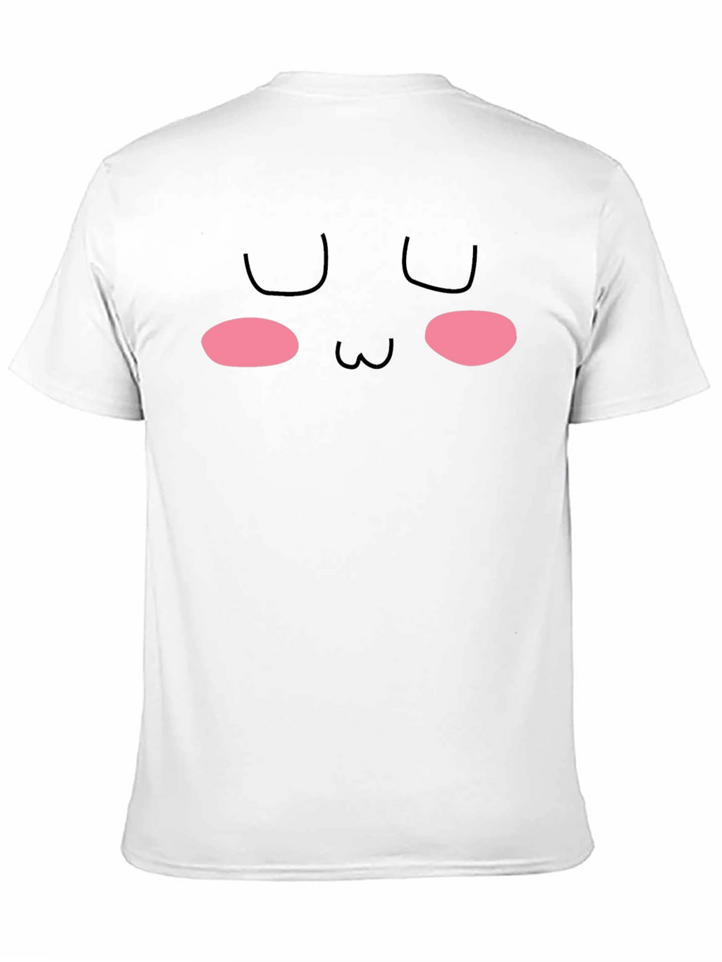 Kawaii Face Black T-Shirt - Cute & Comfy!