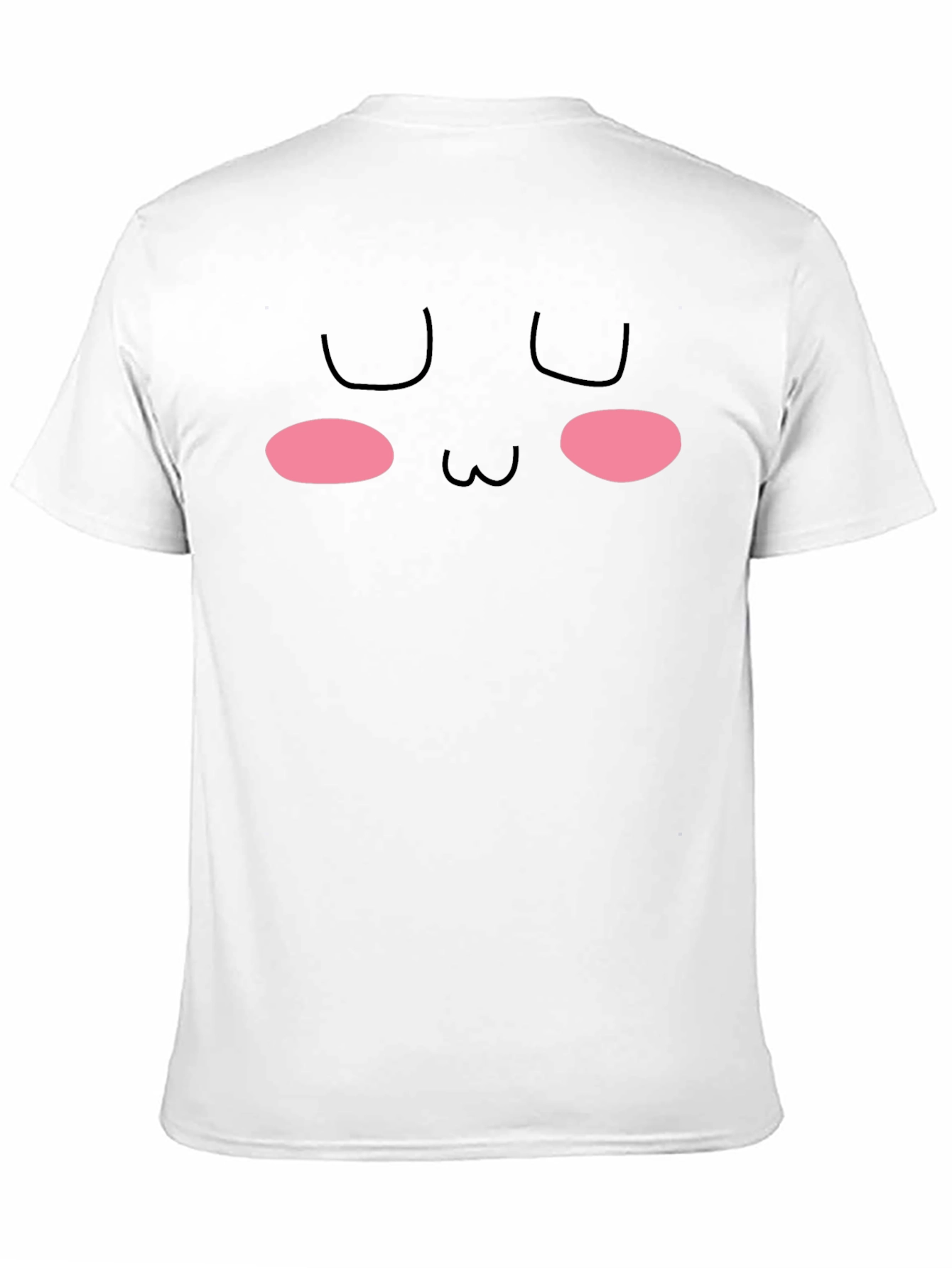 Kawaii Face Black T-Shirt - Cute & Comfy!