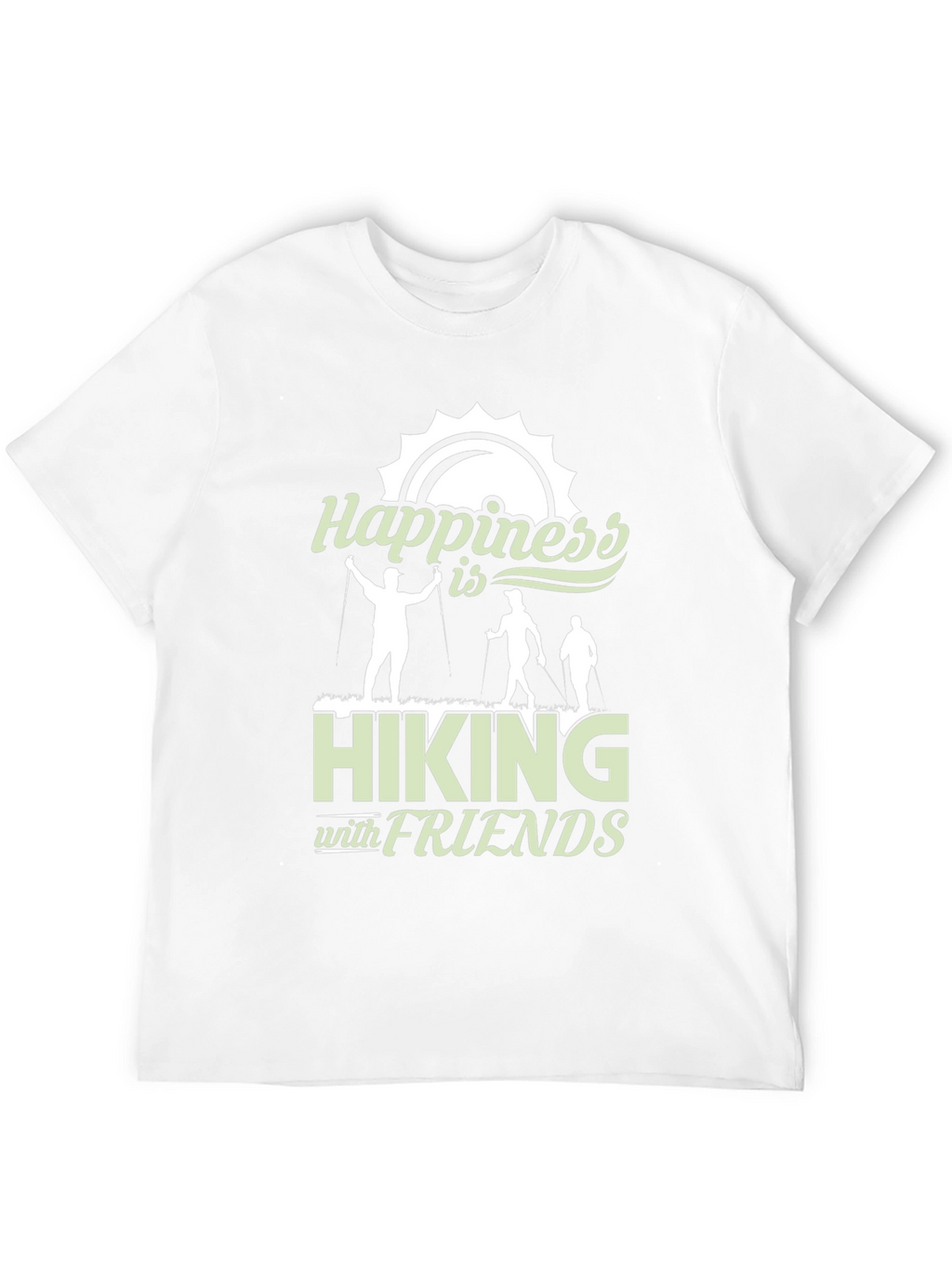 Happiness is Hiking with Friends T-Shirt