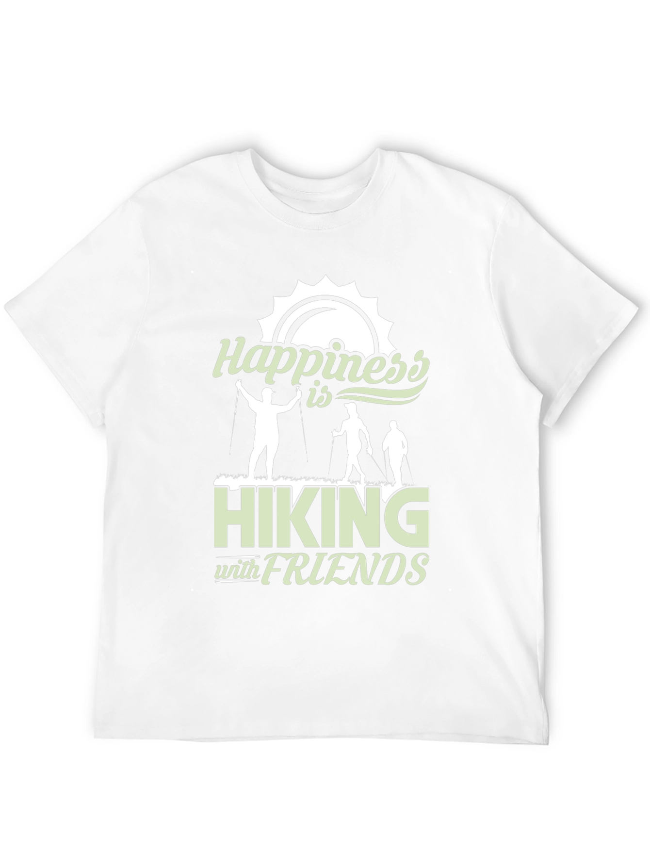 Happiness is Hiking with Friends T-Shirt