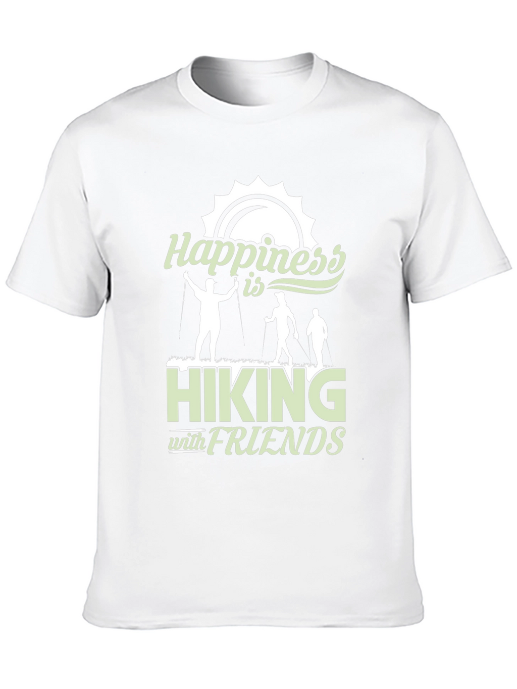 Happiness is Hiking with Friends T-Shirt