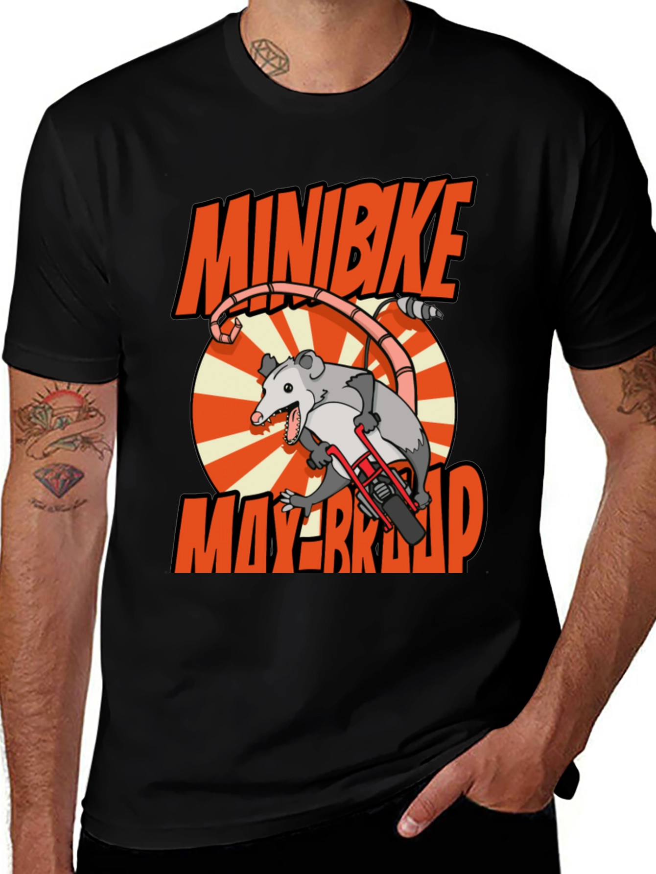 Minibike Mayhem Graphic Tee