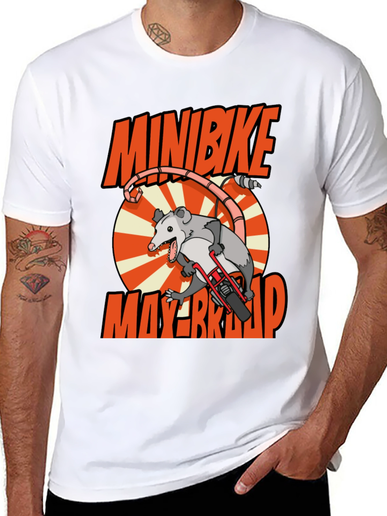 Minibike Mayhem Graphic Tee