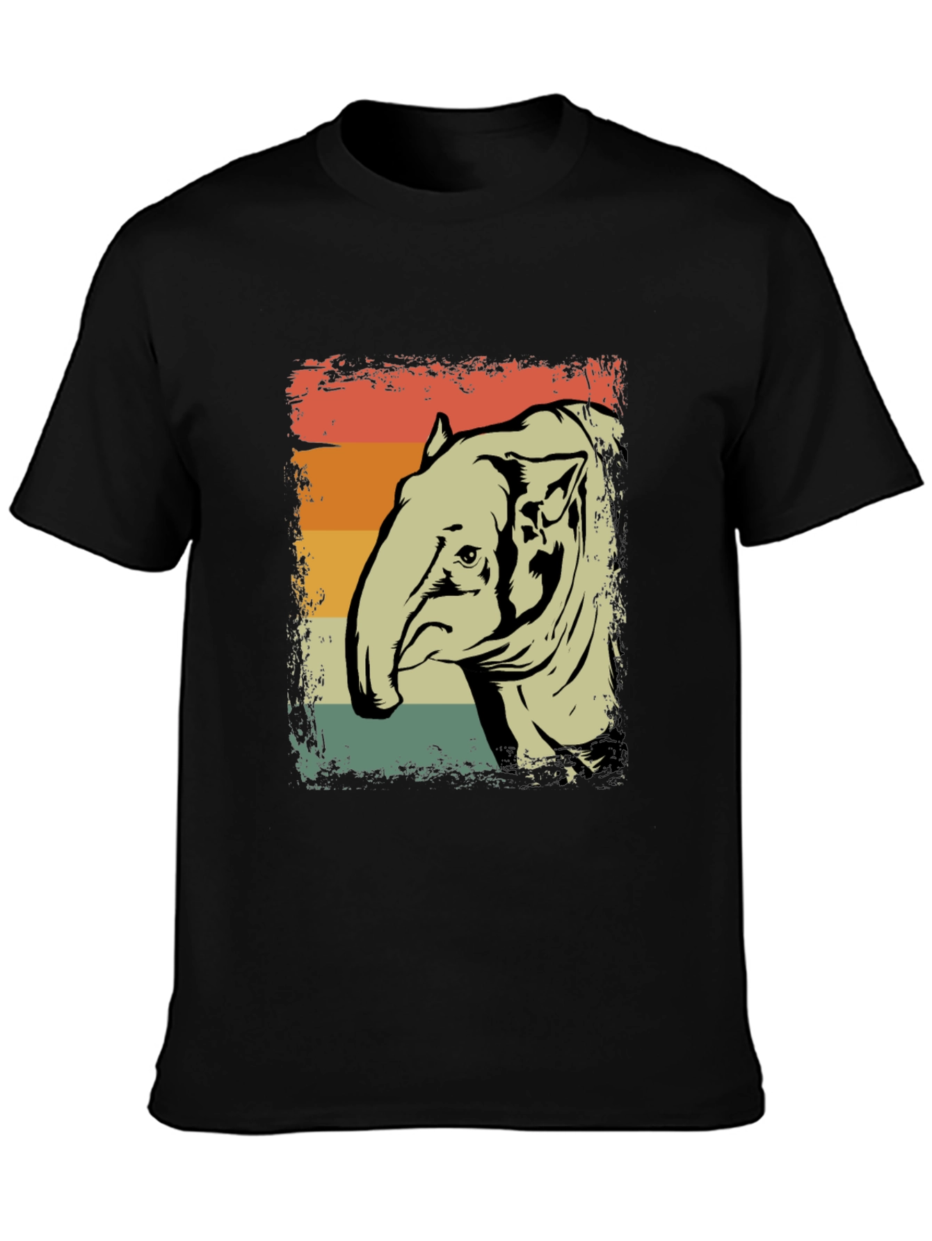 Retro Tapir T-Shirt: Vintage Style Graphic Tee