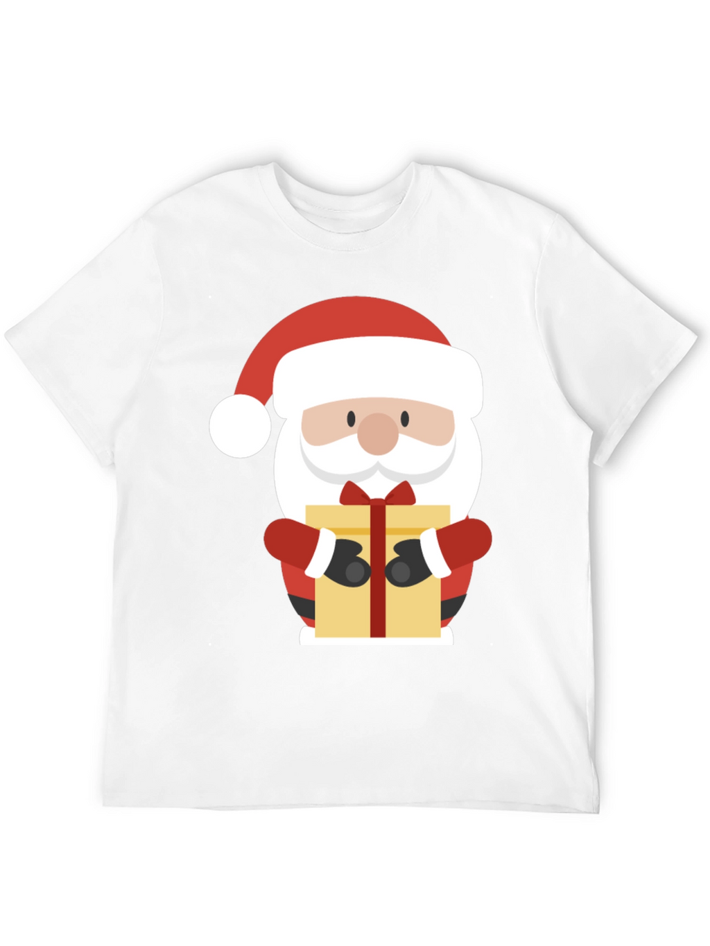 Festive Santa Claus Graphic Tee