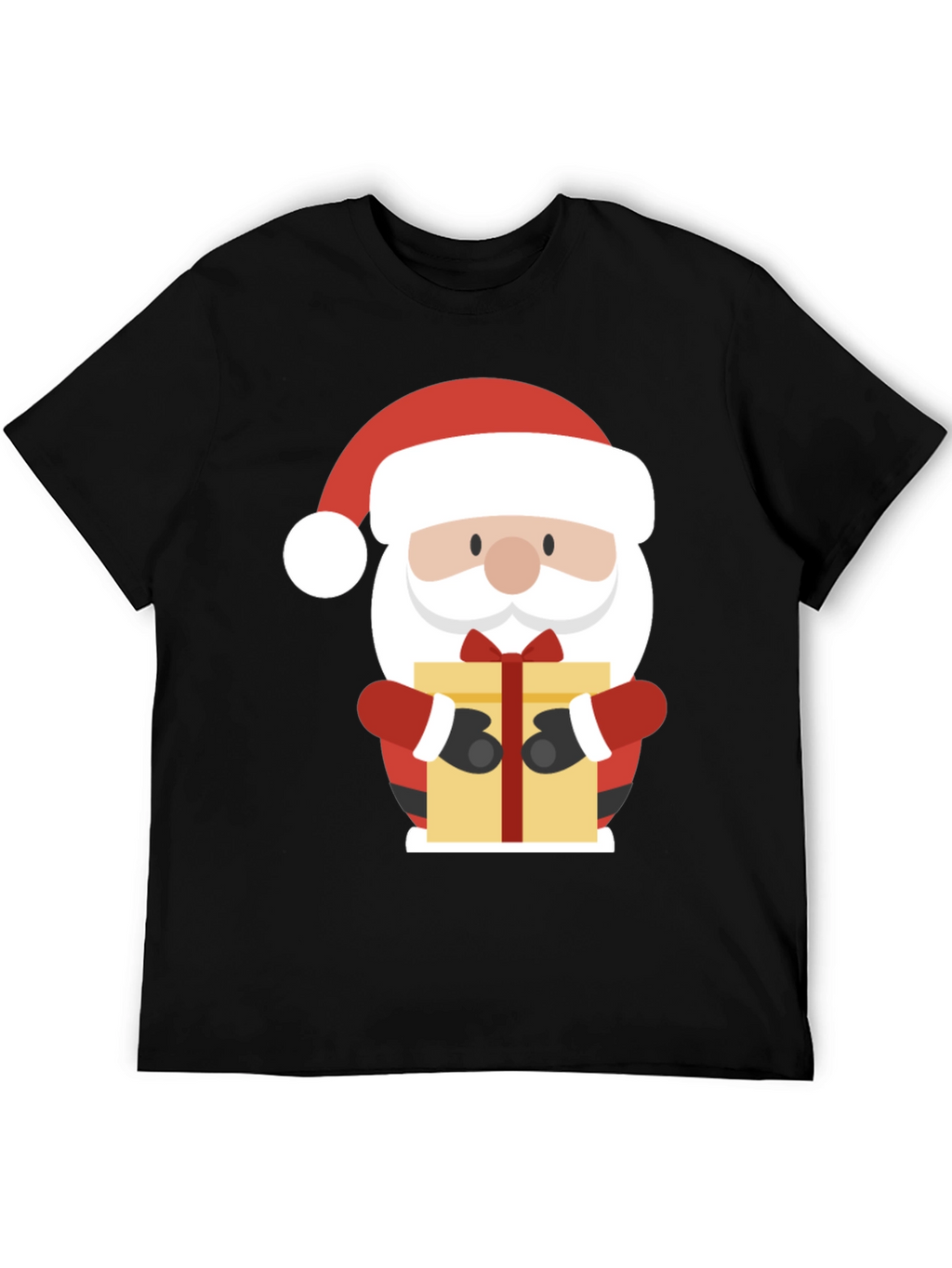 Festive Santa Claus Graphic Tee