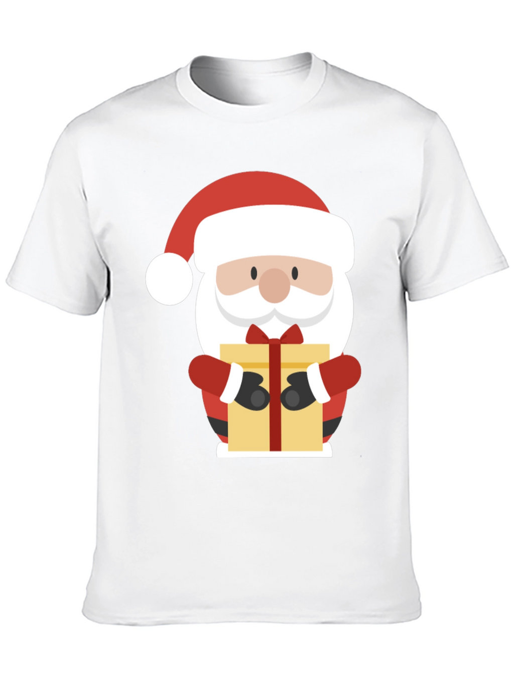Festive Santa Claus Graphic Tee