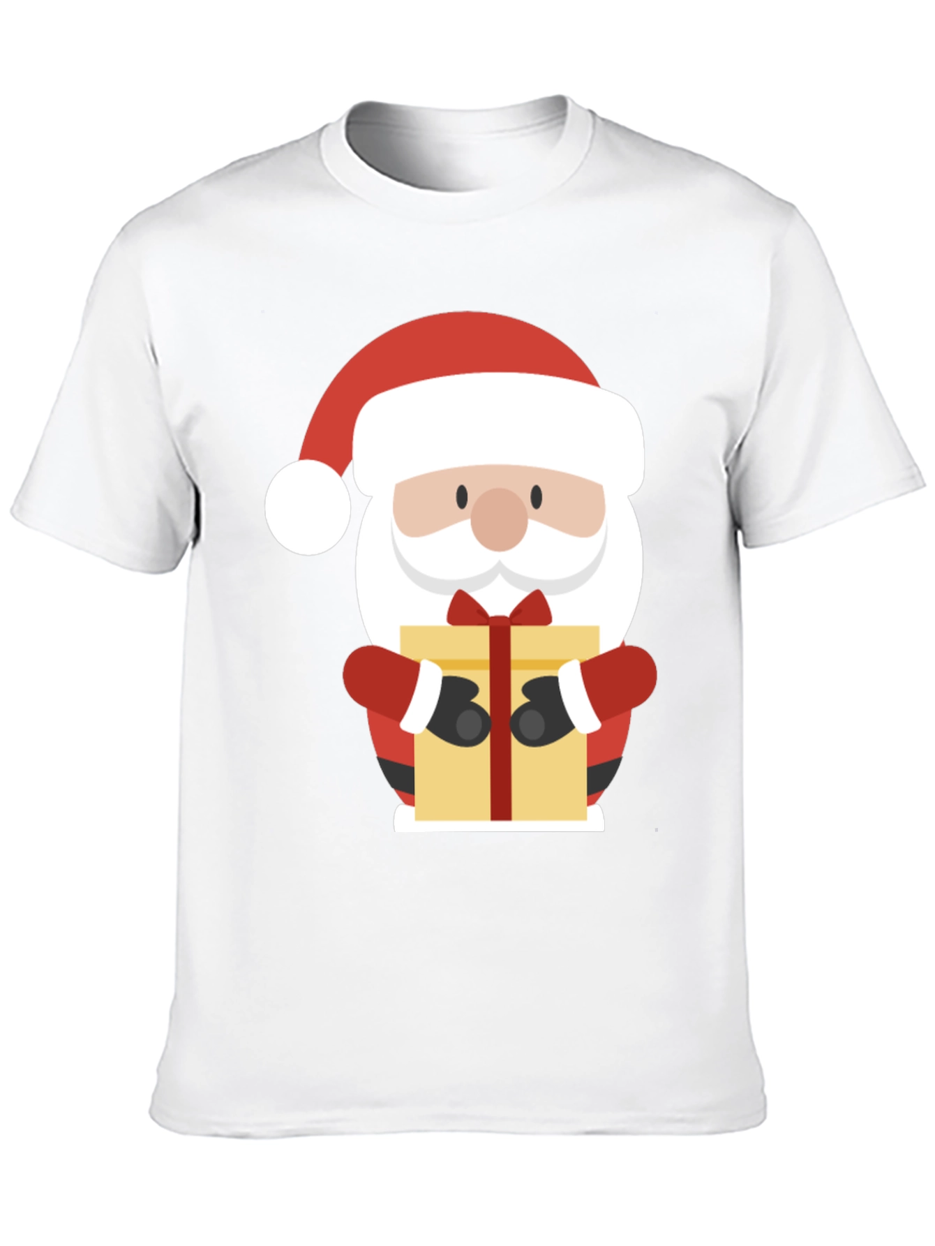 Festive Santa Claus Graphic Tee