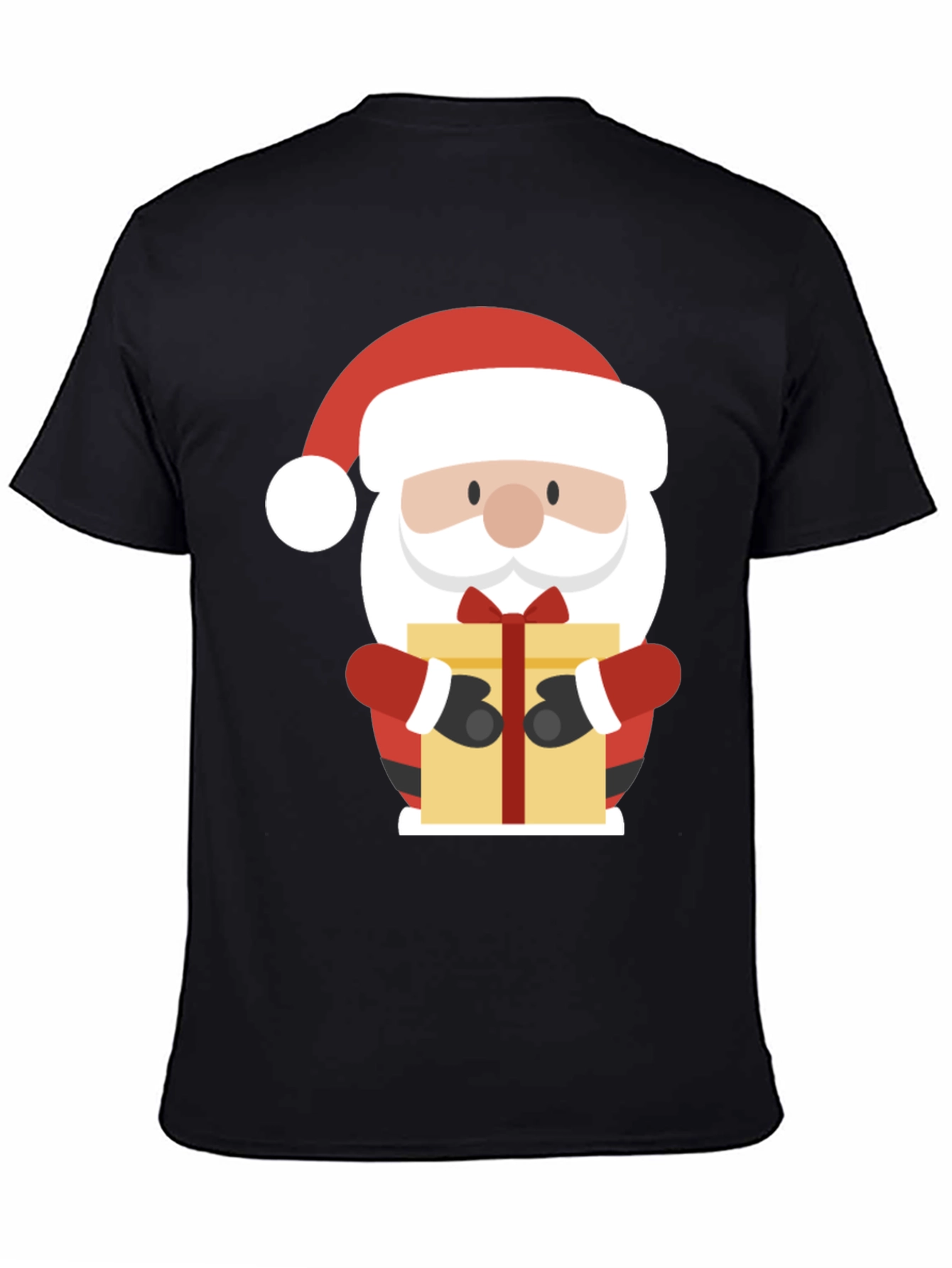 Festive Santa Claus Graphic Tee