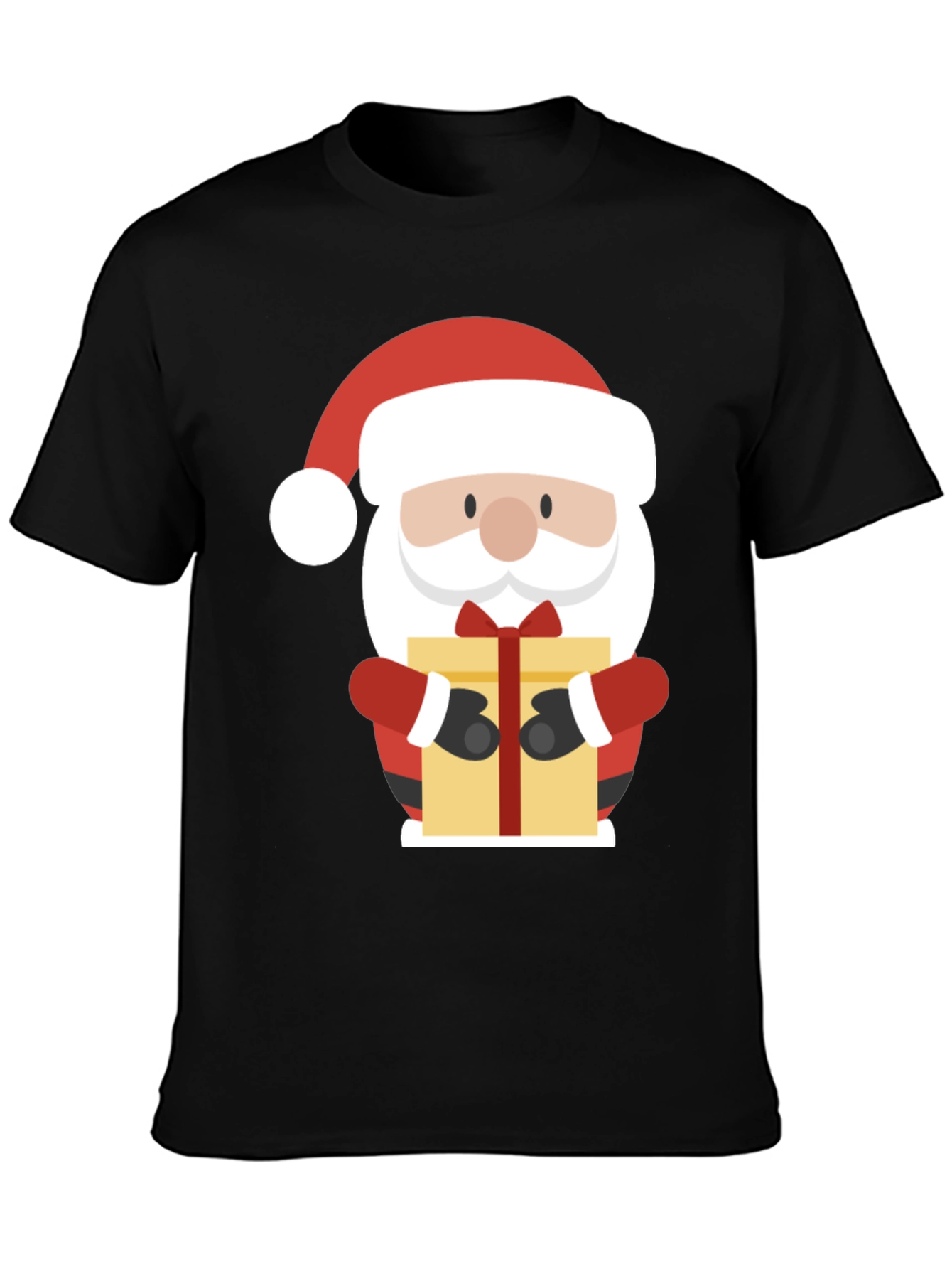 Festive Santa Claus Graphic Tee