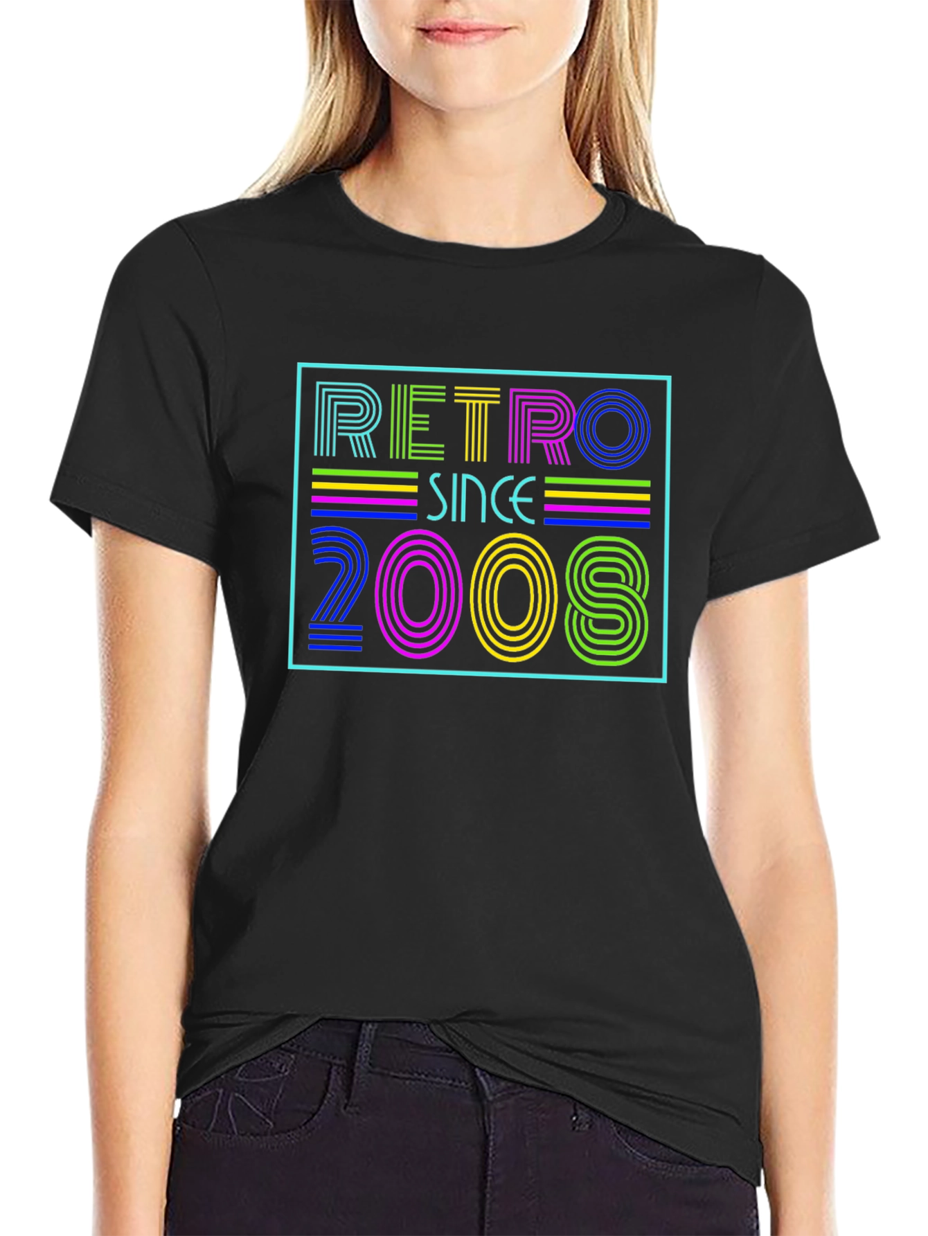 Retro Since 2008 Graphic T-Shirt