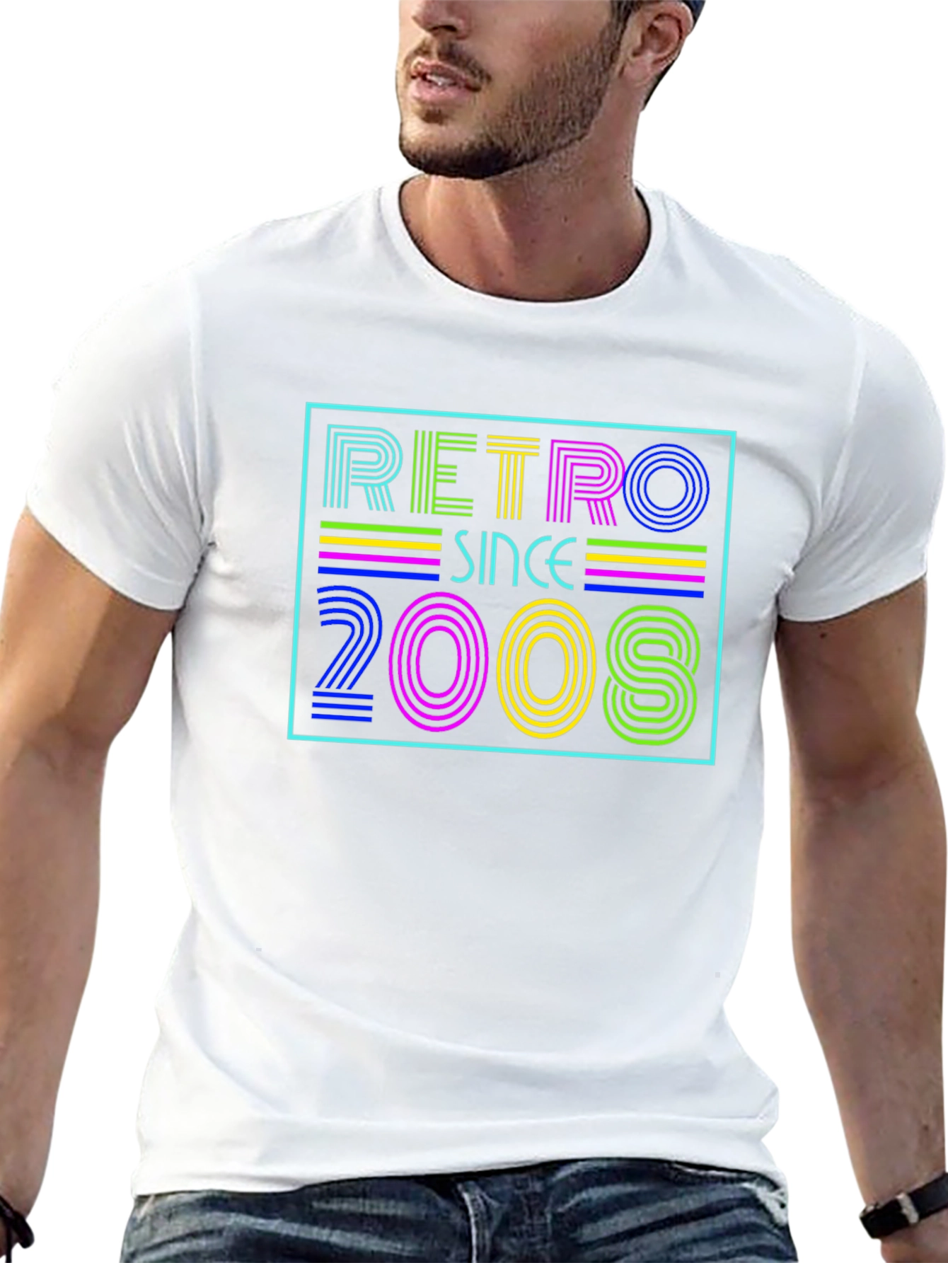 Retro Since 2008 Graphic T-Shirt