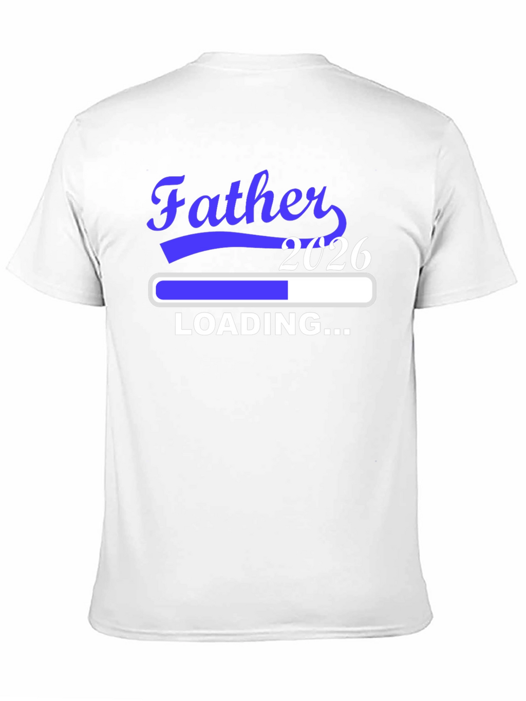 Father Loading 2026 Black T-Shirt