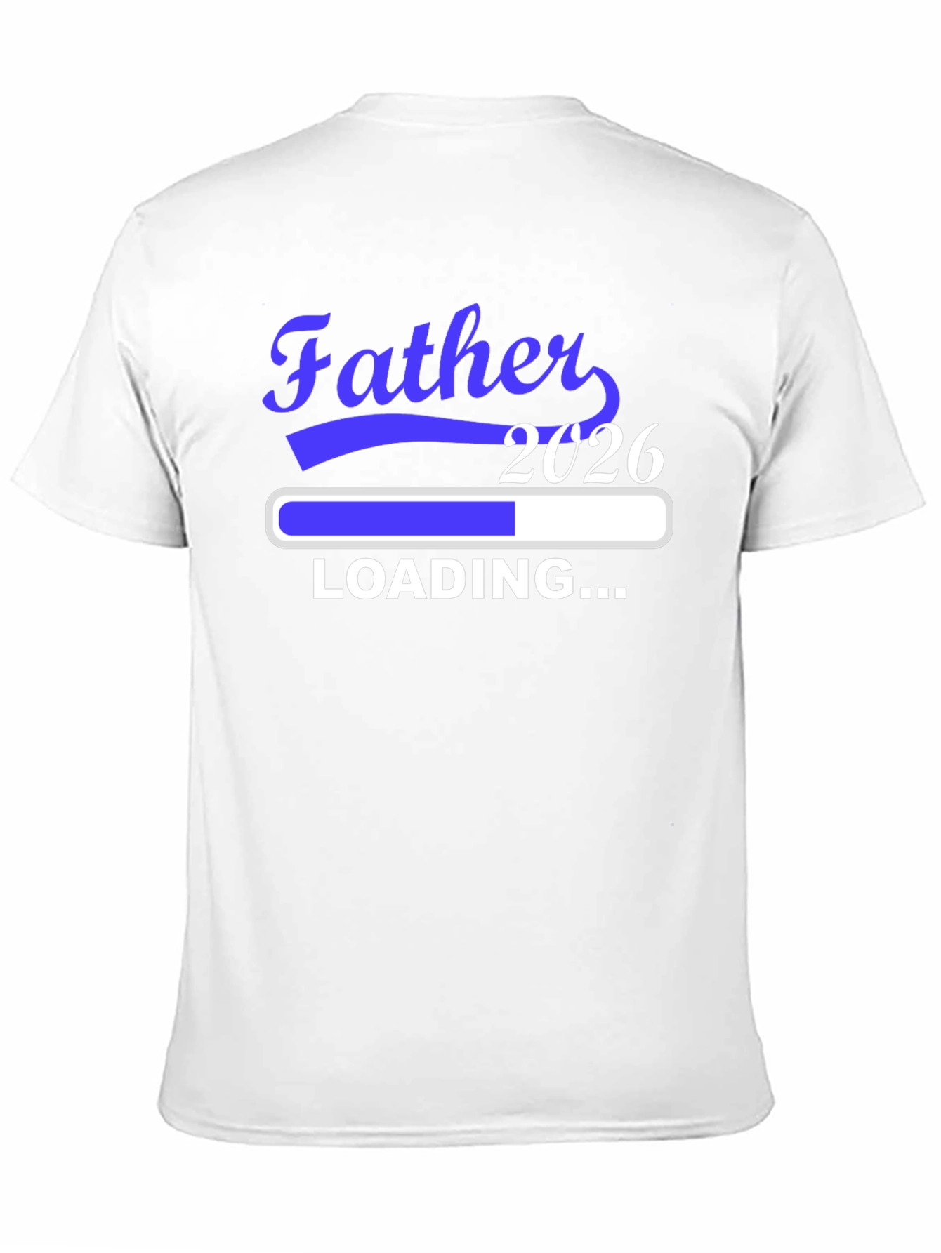 Father Loading 2026 Black T-Shirt