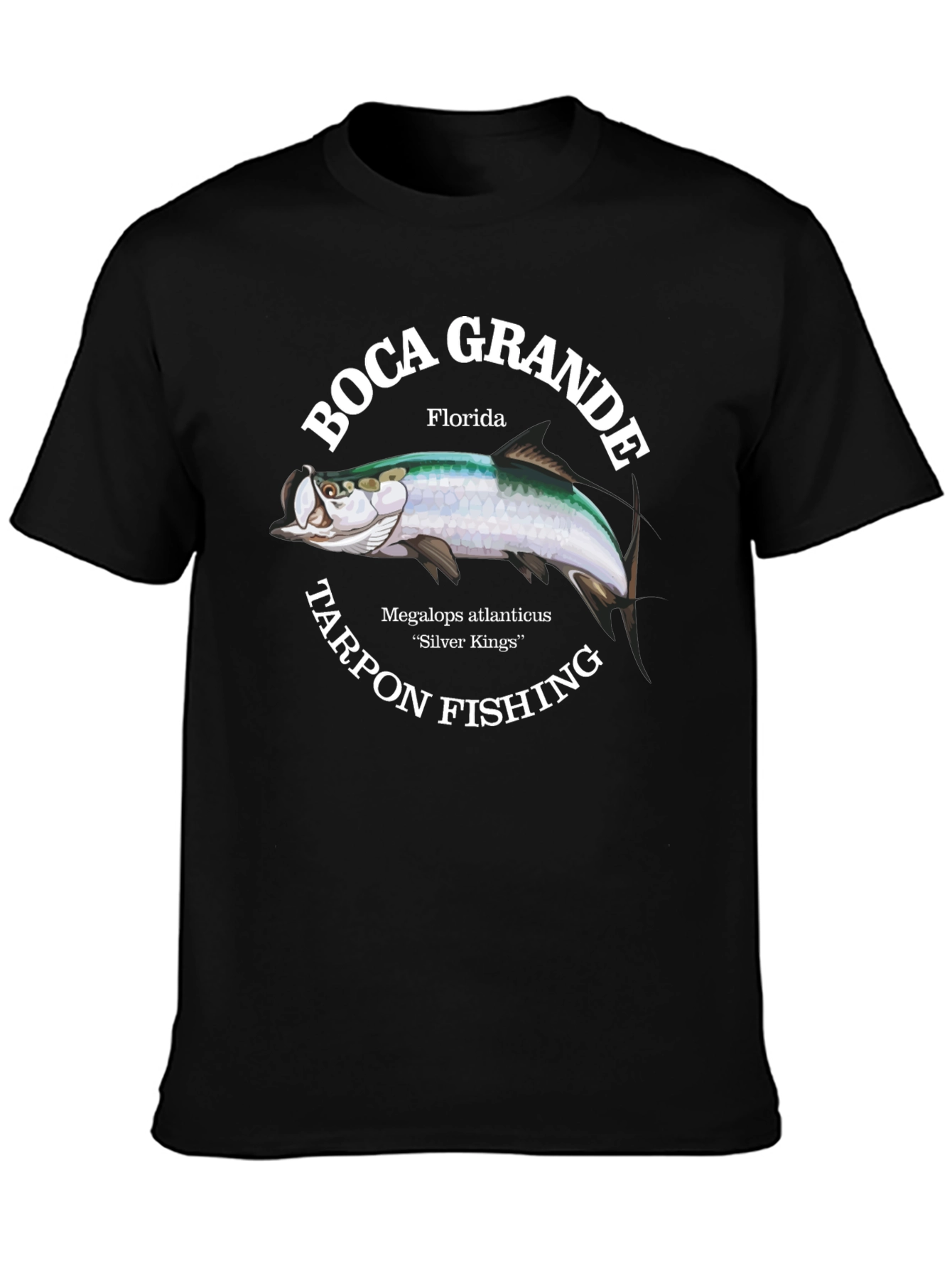 Boca Grande Tarpon Fishing T-Shirt