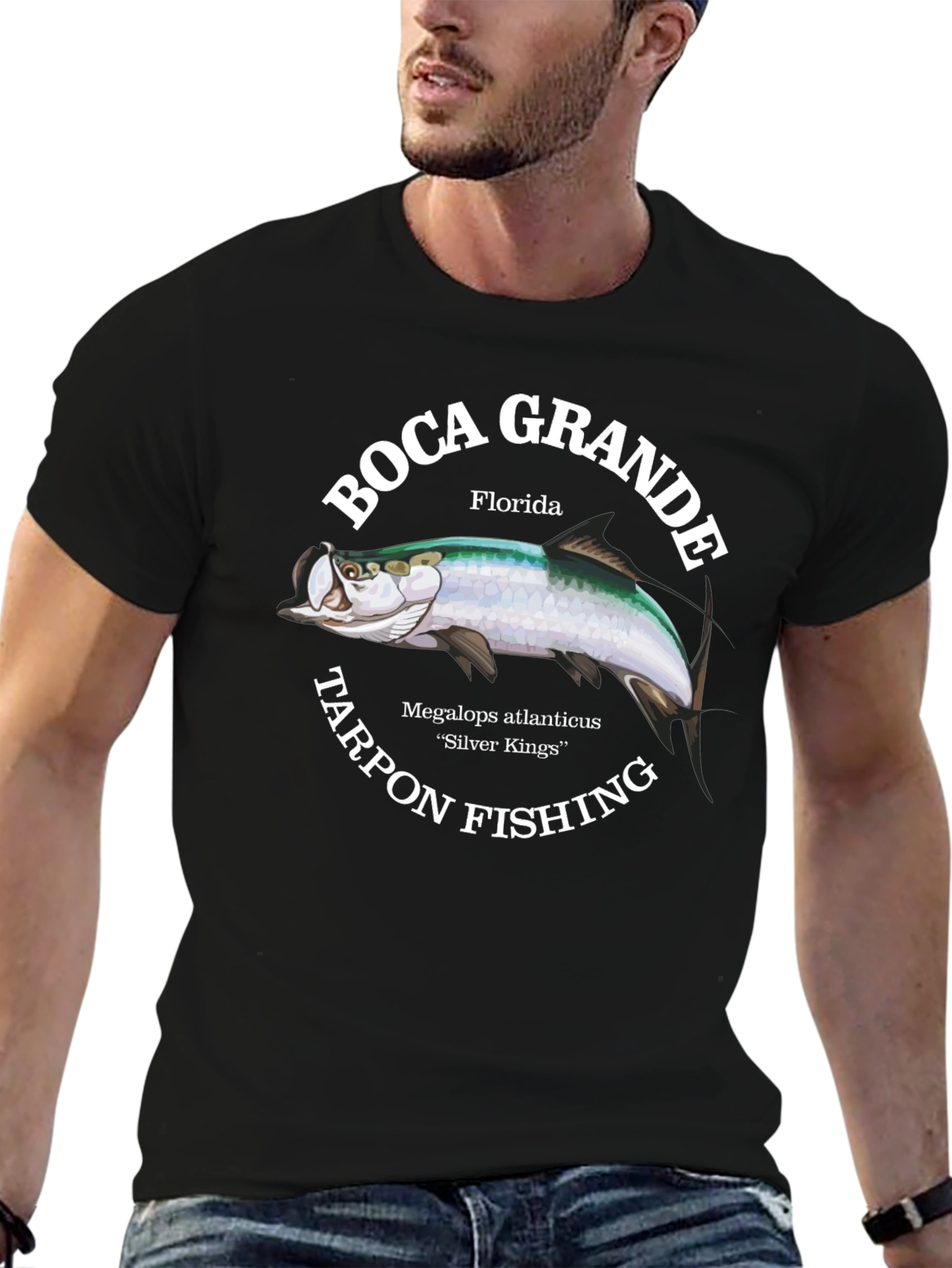 Boca Grande Tarpon Fishing T-Shirt