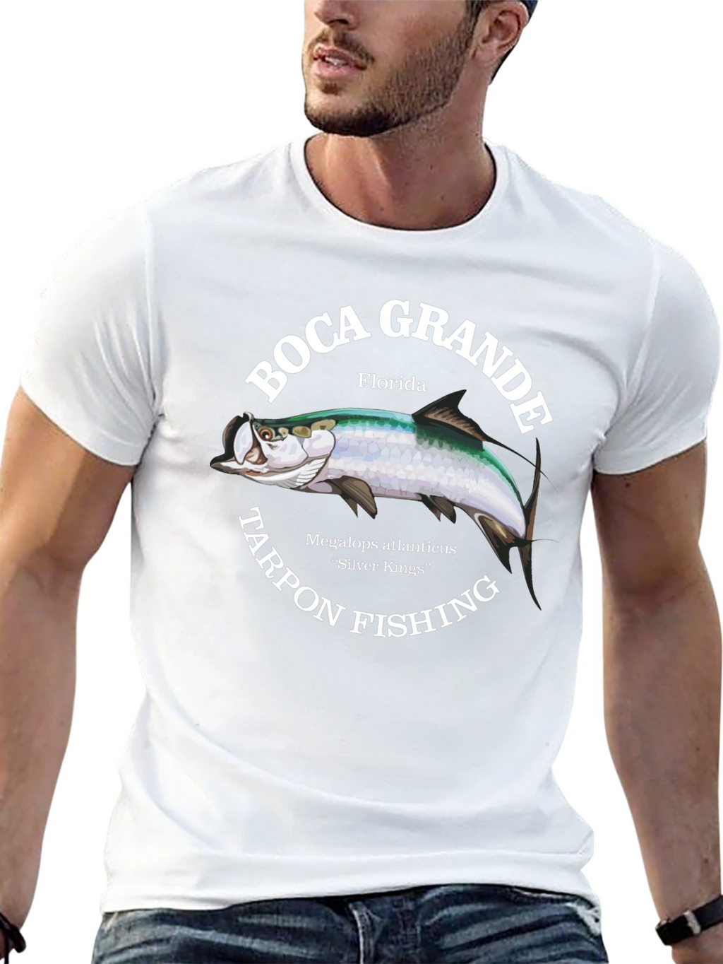 Boca Grande Tarpon Fishing T-Shirt