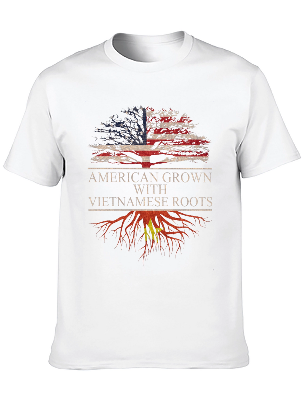 American Grown With Vietnamese Roots T-Shirt