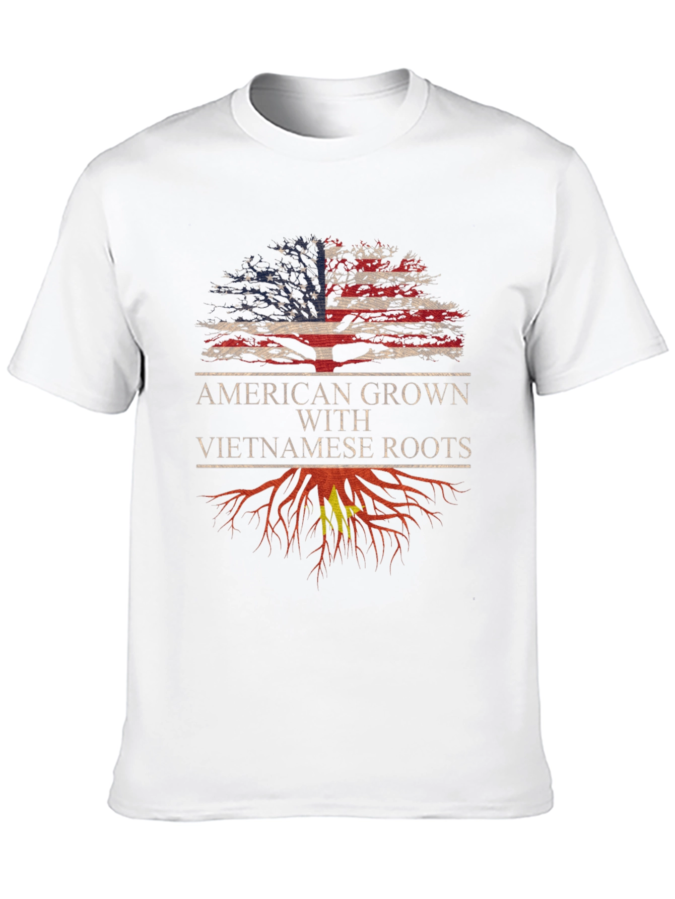 American Grown With Vietnamese Roots T-Shirt
