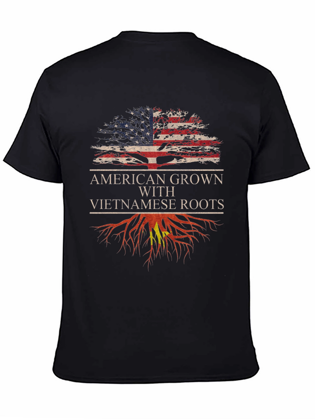 American Grown With Vietnamese Roots T-Shirt