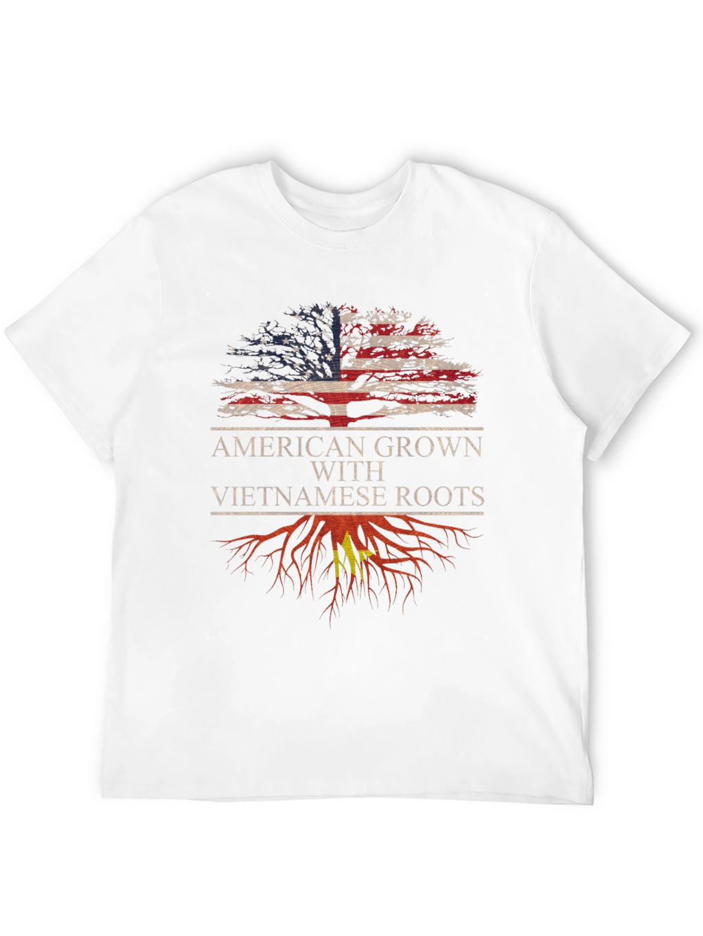 American Grown With Vietnamese Roots T-Shirt