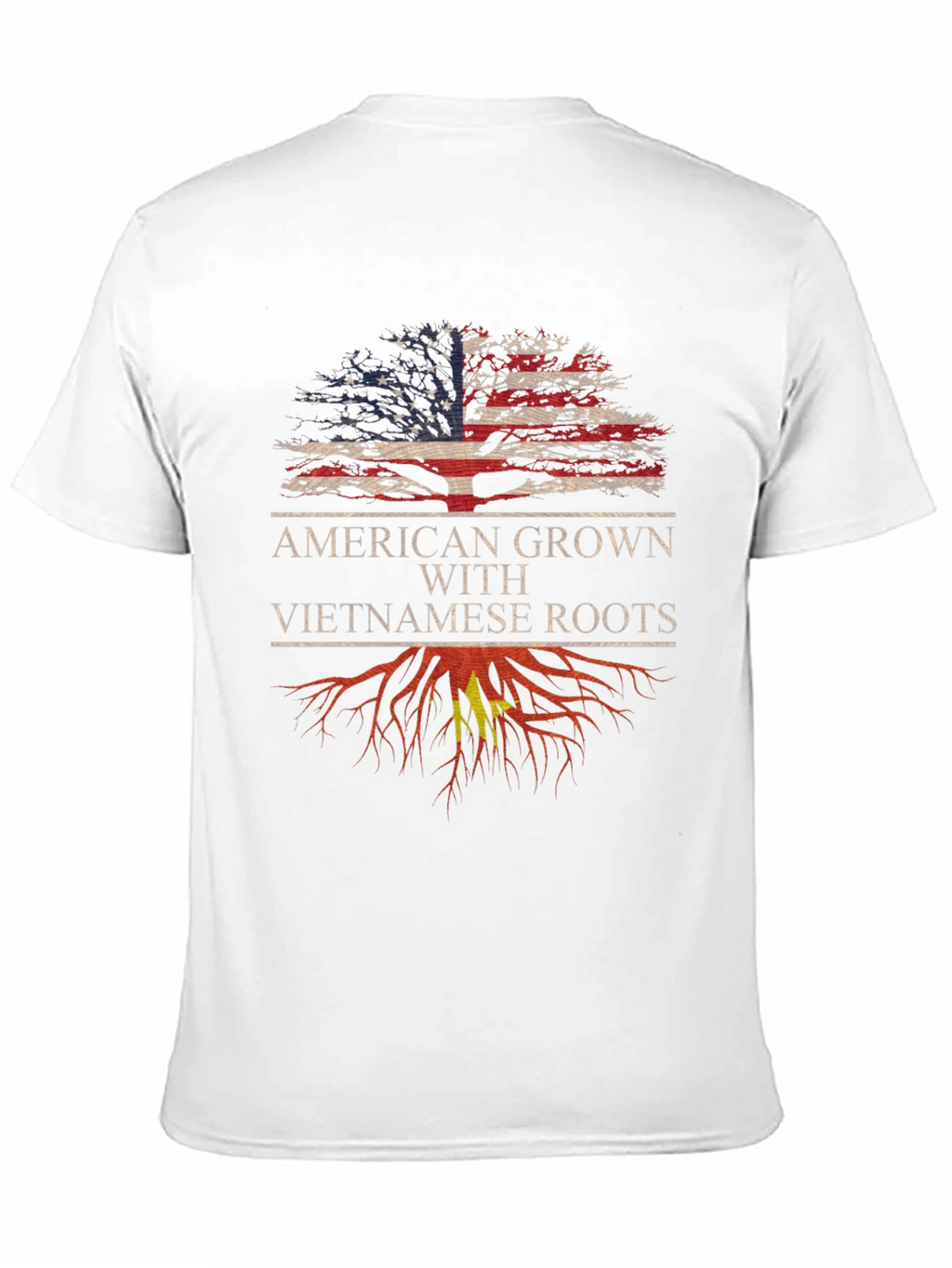 American Grown With Vietnamese Roots T-Shirt