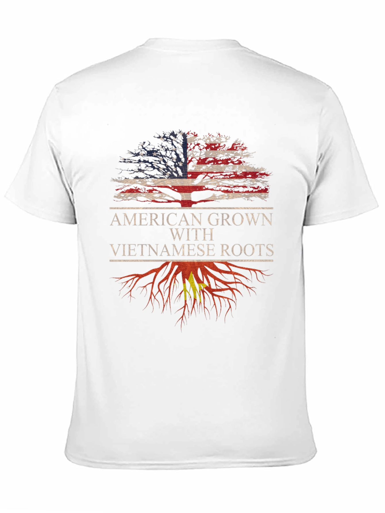 American Grown With Vietnamese Roots T-Shirt