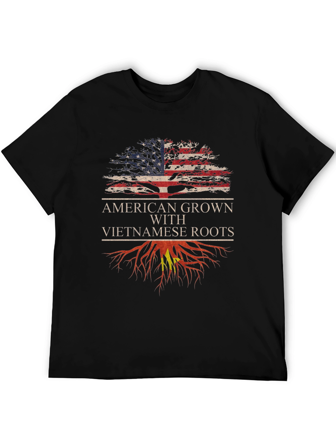 American Grown With Vietnamese Roots T-Shirt