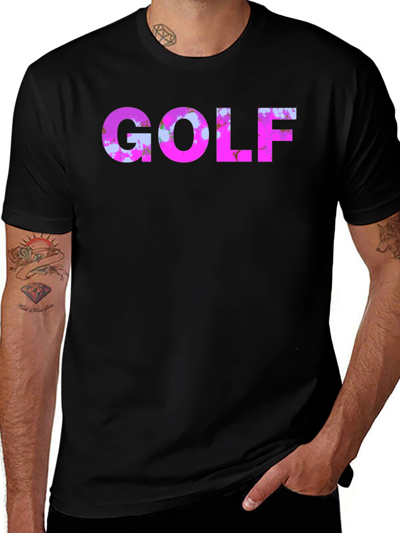 Golf Graphic Tee - Trendy Casual Style