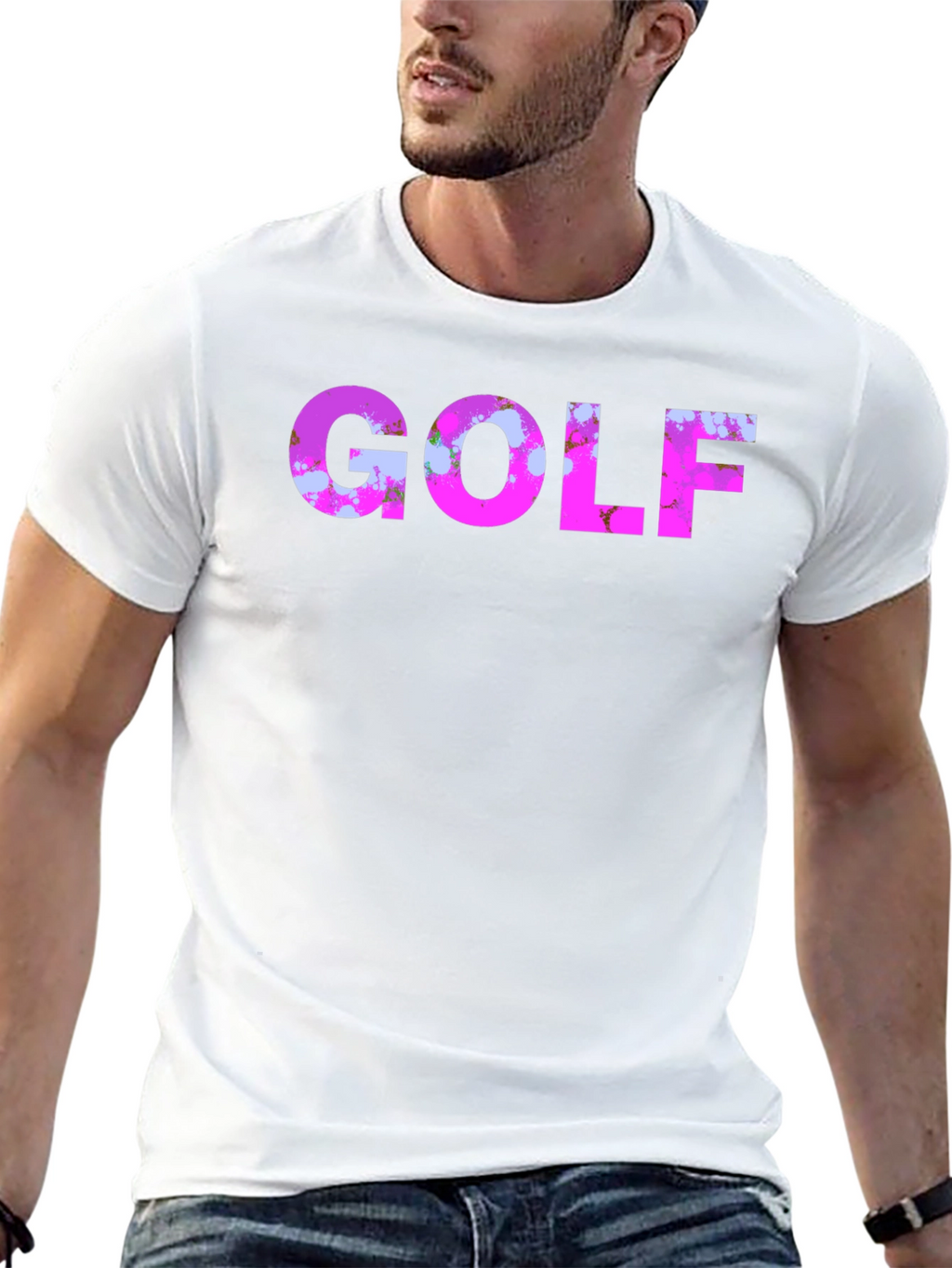 Golf Graphic Tee - Trendy Casual Style