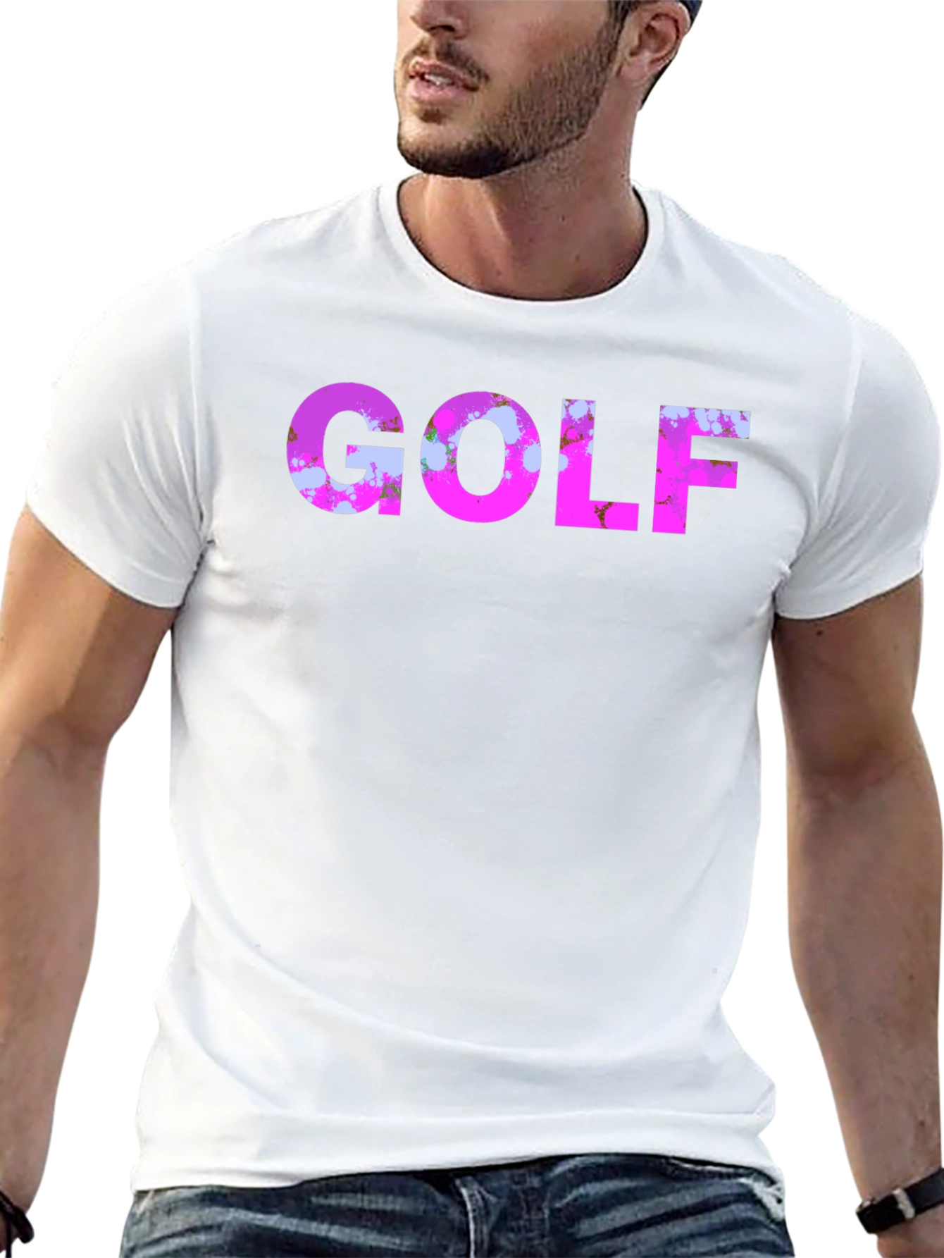 Golf Graphic Tee - Trendy Casual Style