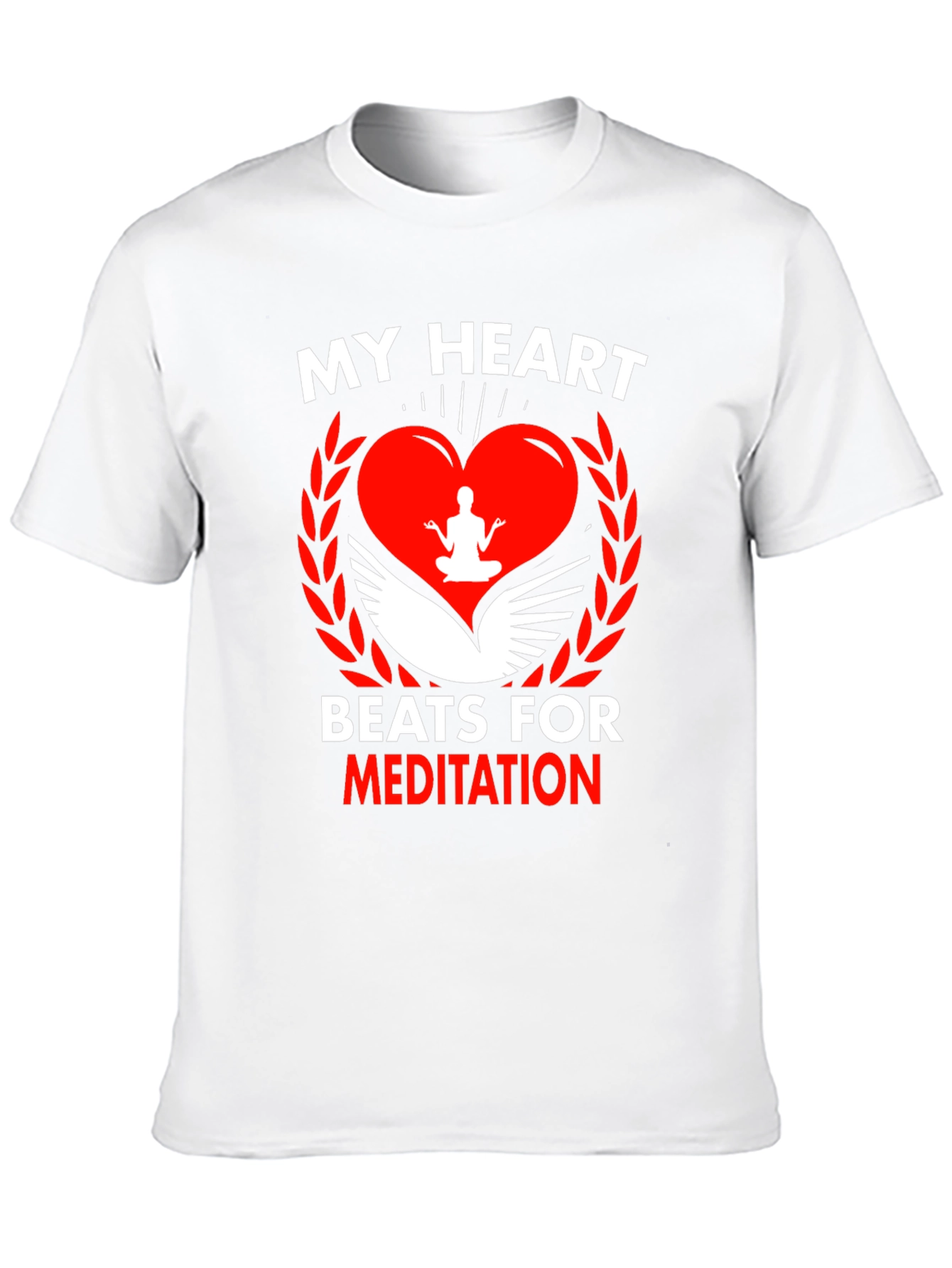 My Heart Beats For Meditation T-Shirt