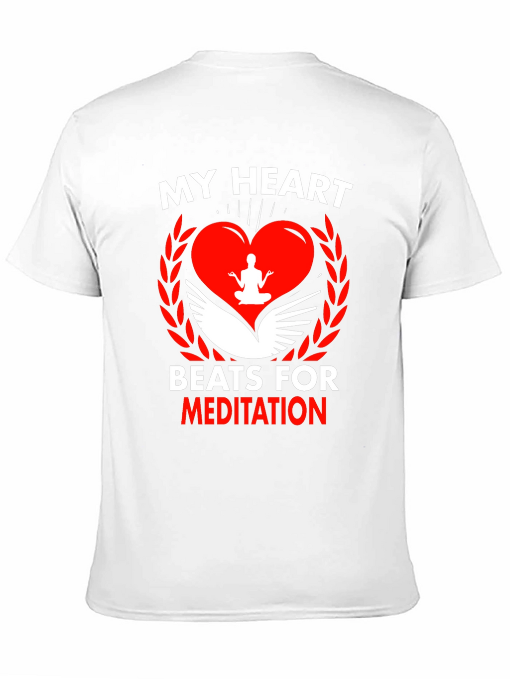 My Heart Beats For Meditation T-Shirt