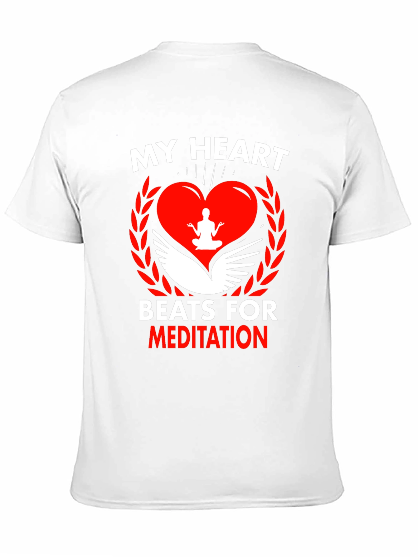 My Heart Beats For Meditation T-Shirt