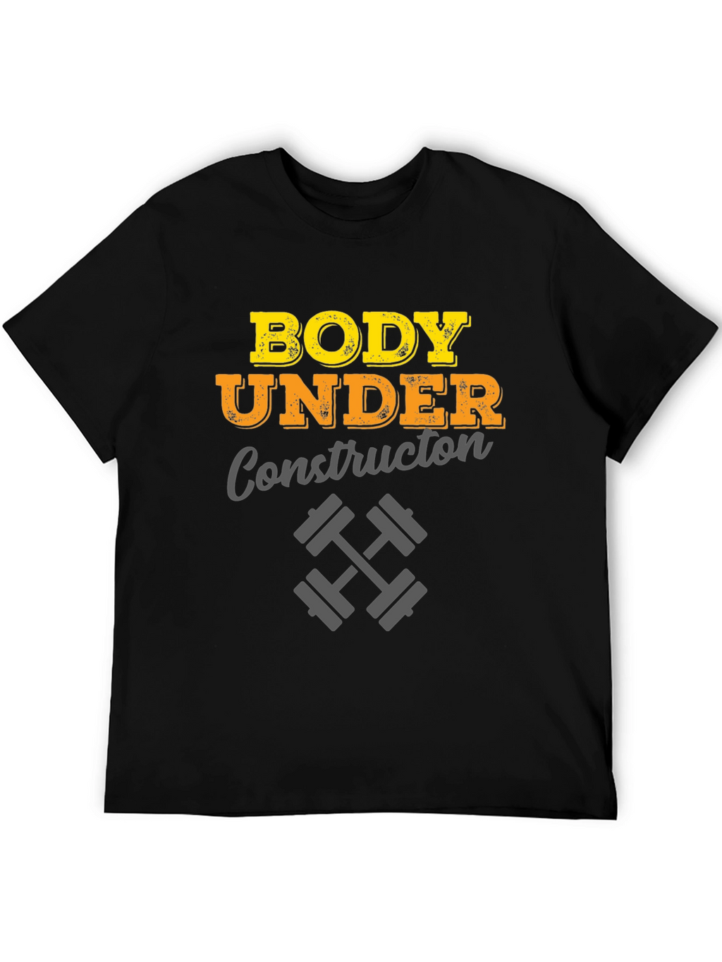 Body Under Construction Mens T-Shirt