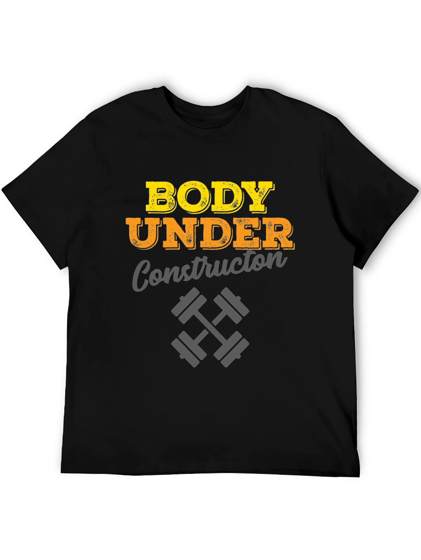 Body Under Construction Mens T-Shirt