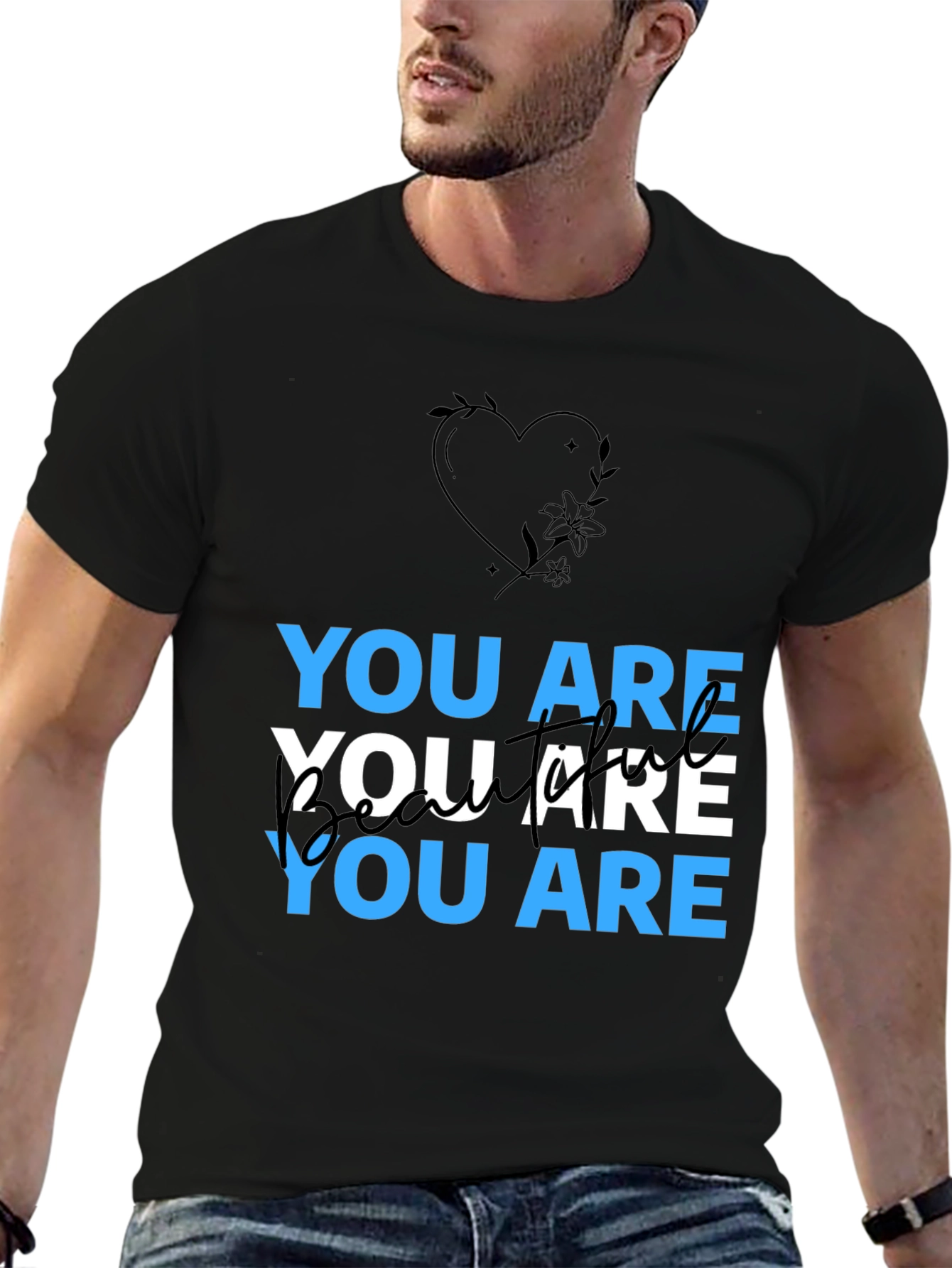 You Are Beautiful Graphic T-Shirt