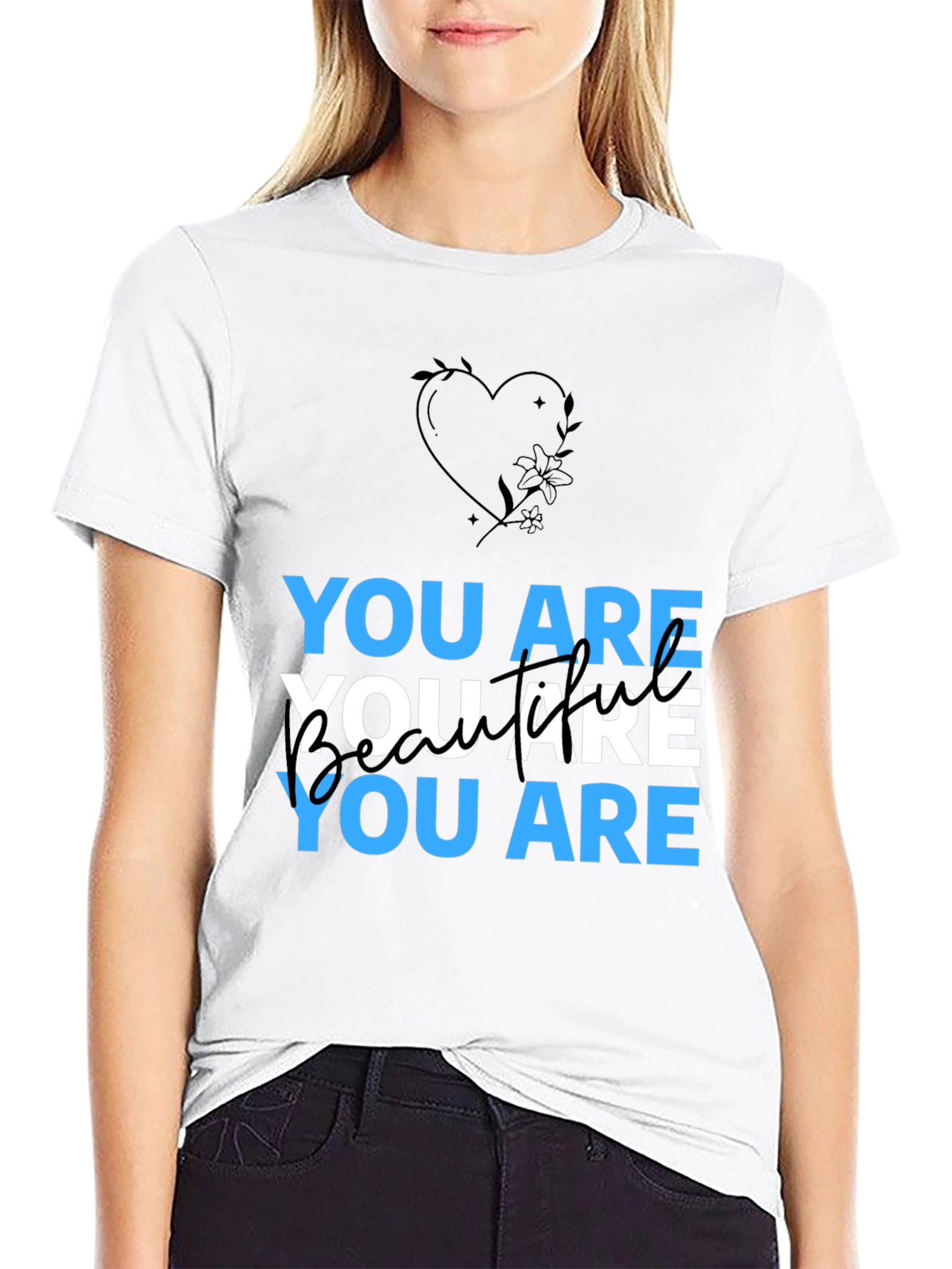 You Are Beautiful Graphic T-Shirt