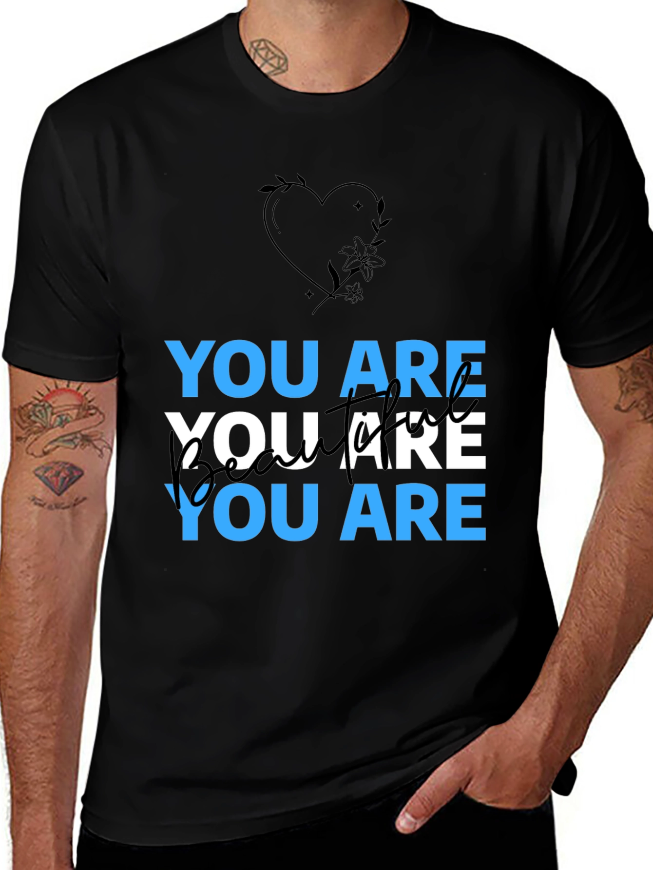 You Are Beautiful Graphic T-Shirt