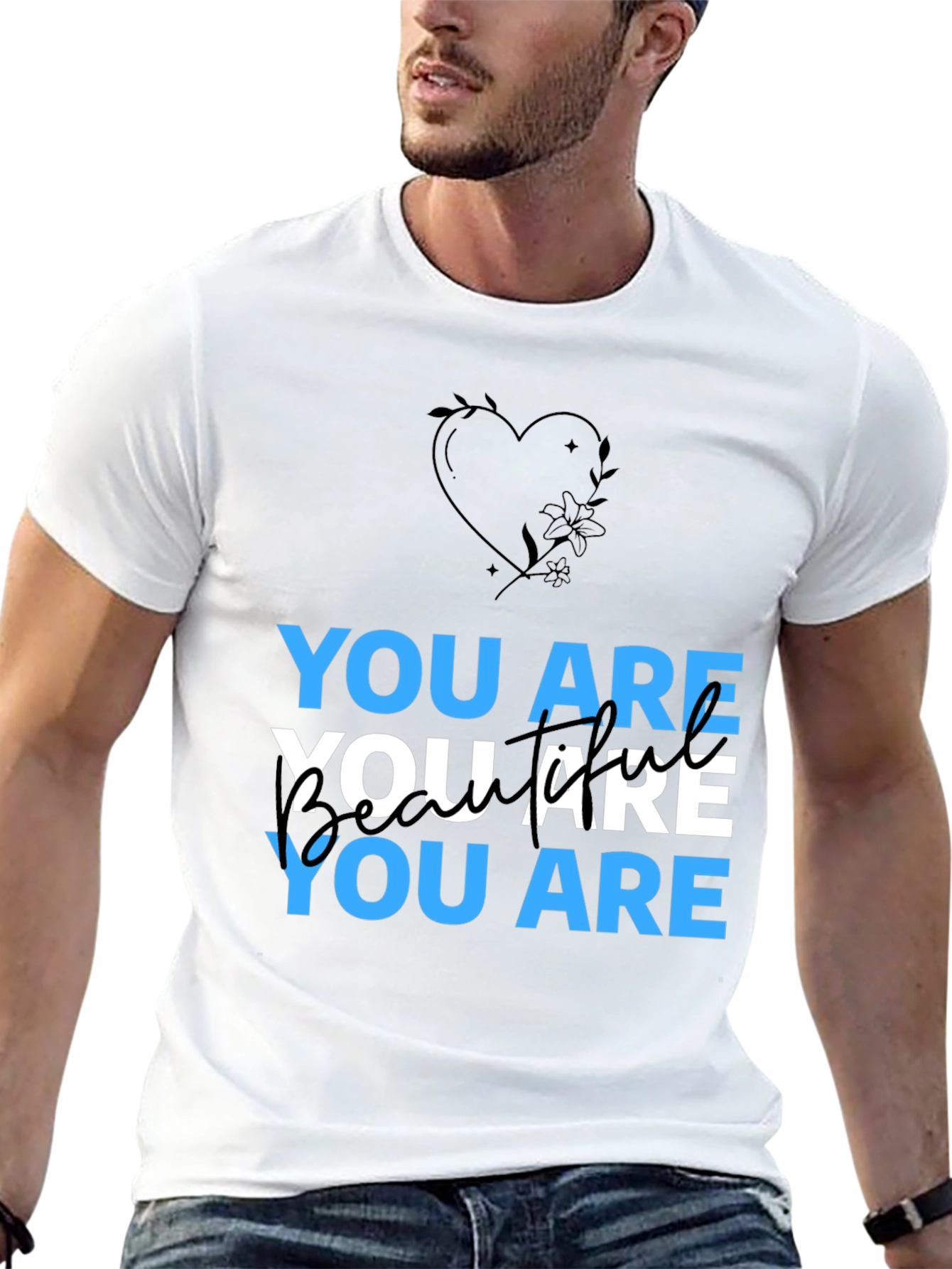 You Are Beautiful Graphic T-Shirt