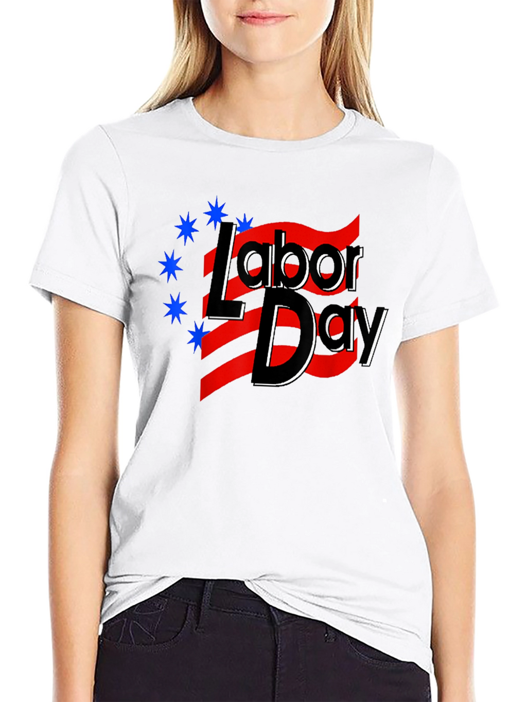 Labor Day T-Shirt - Patriotic Design