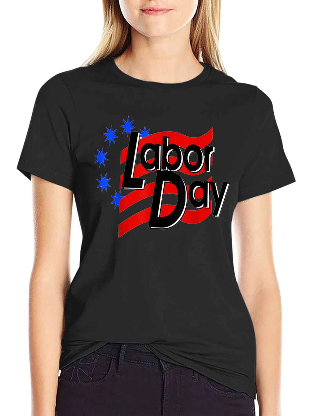 Labor Day T-Shirt - Patriotic Design