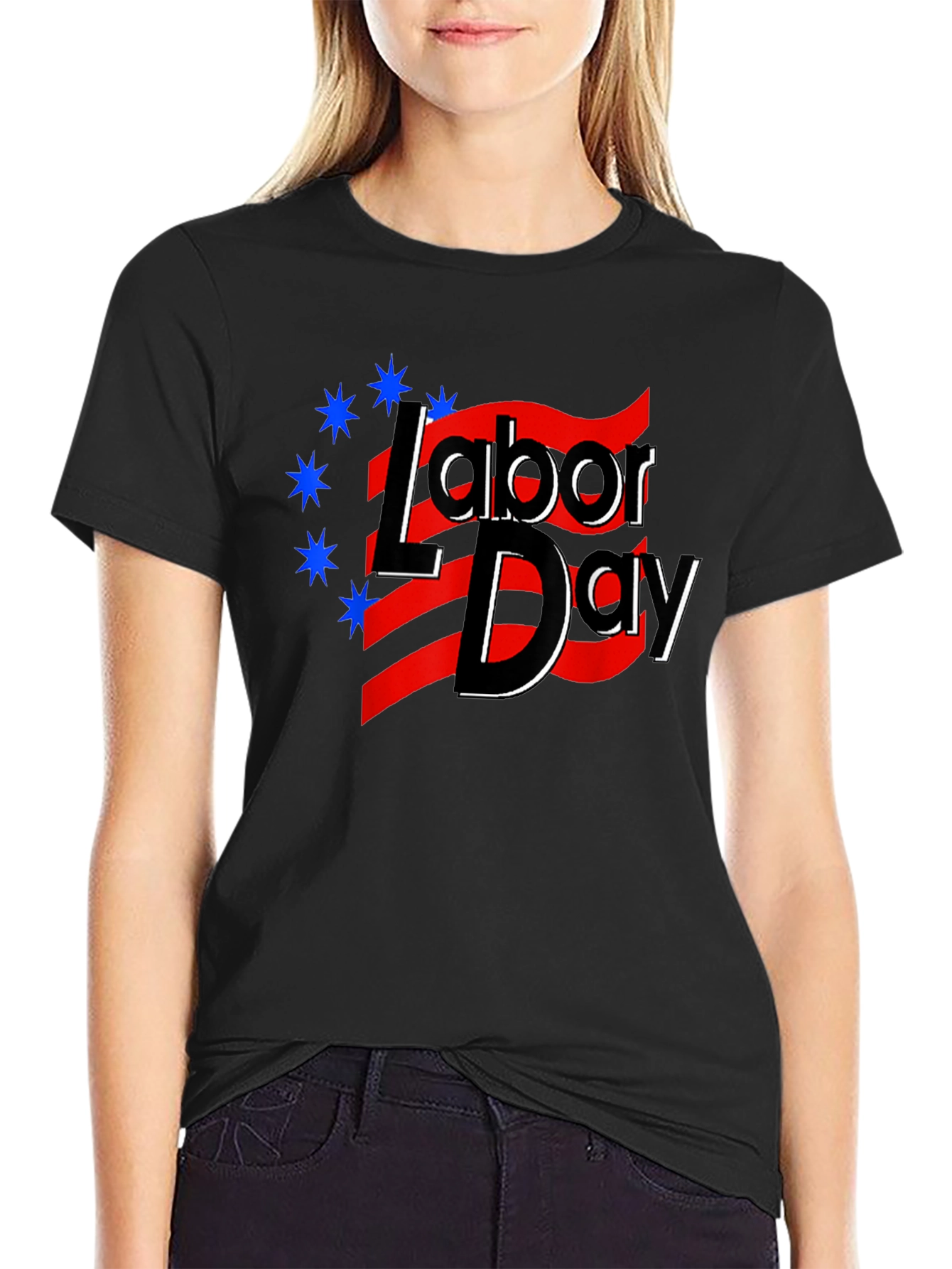 Labor Day T-Shirt - Patriotic Design
